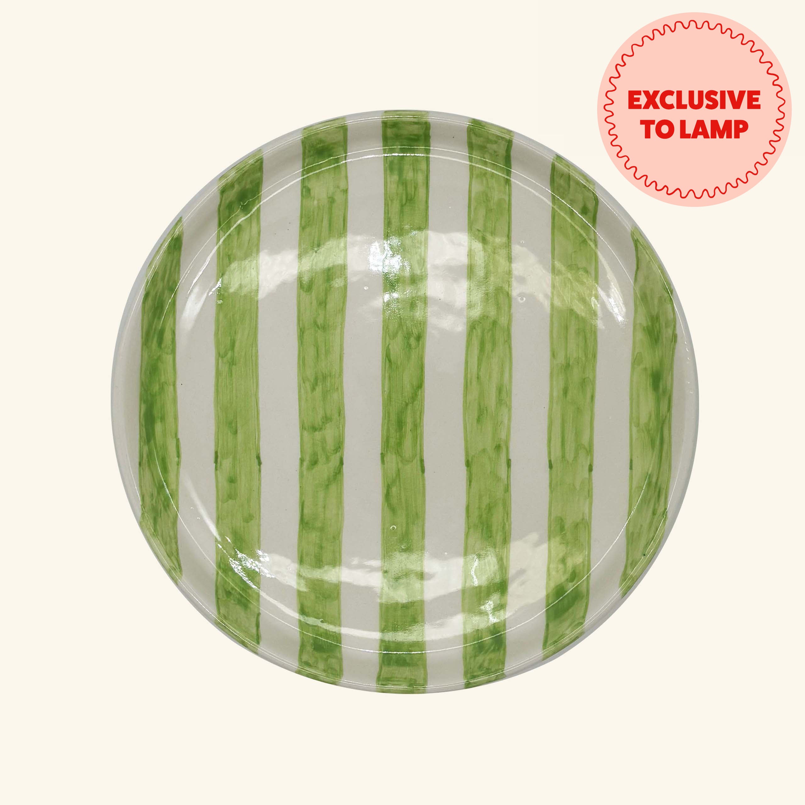 Striped Plate