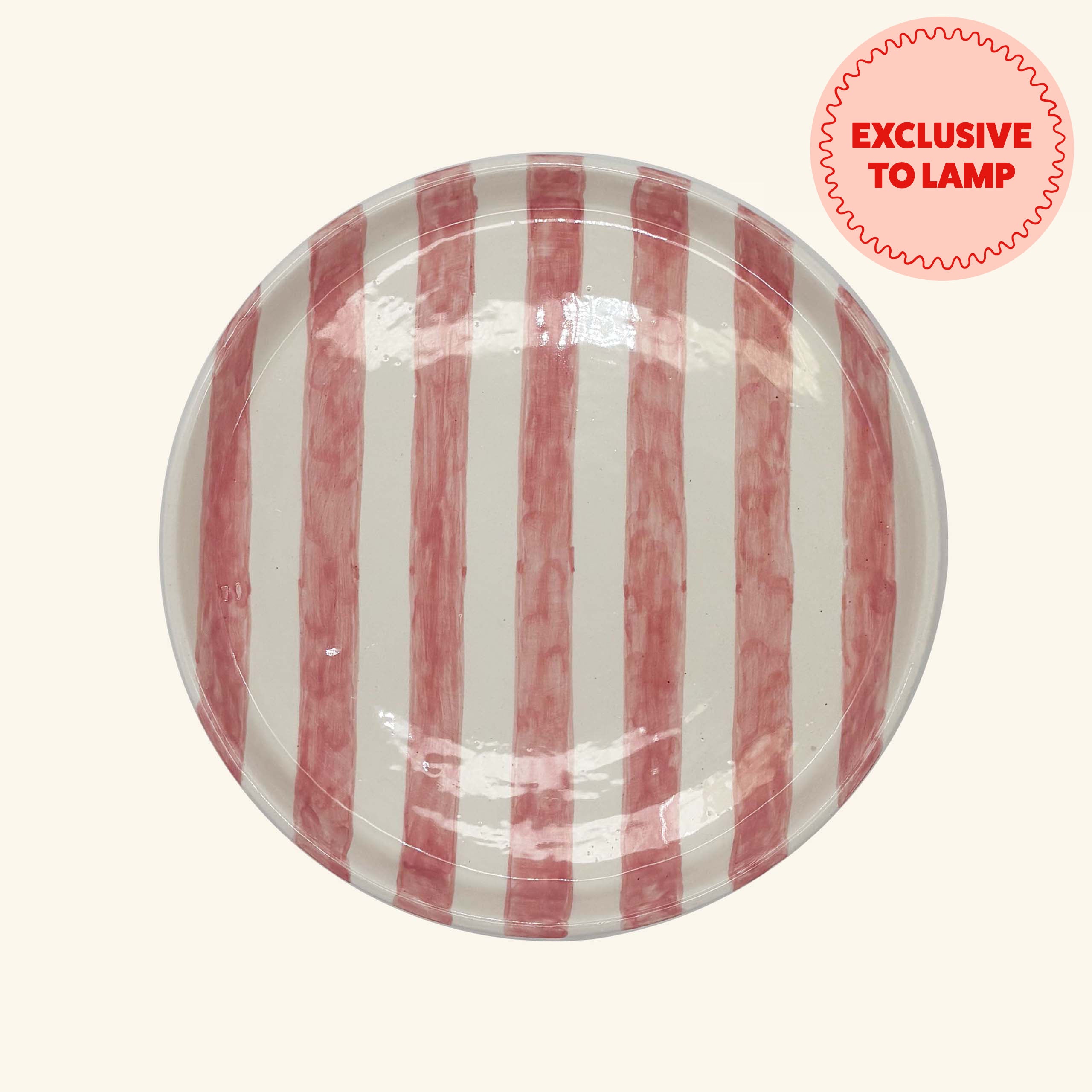 Striped Plate