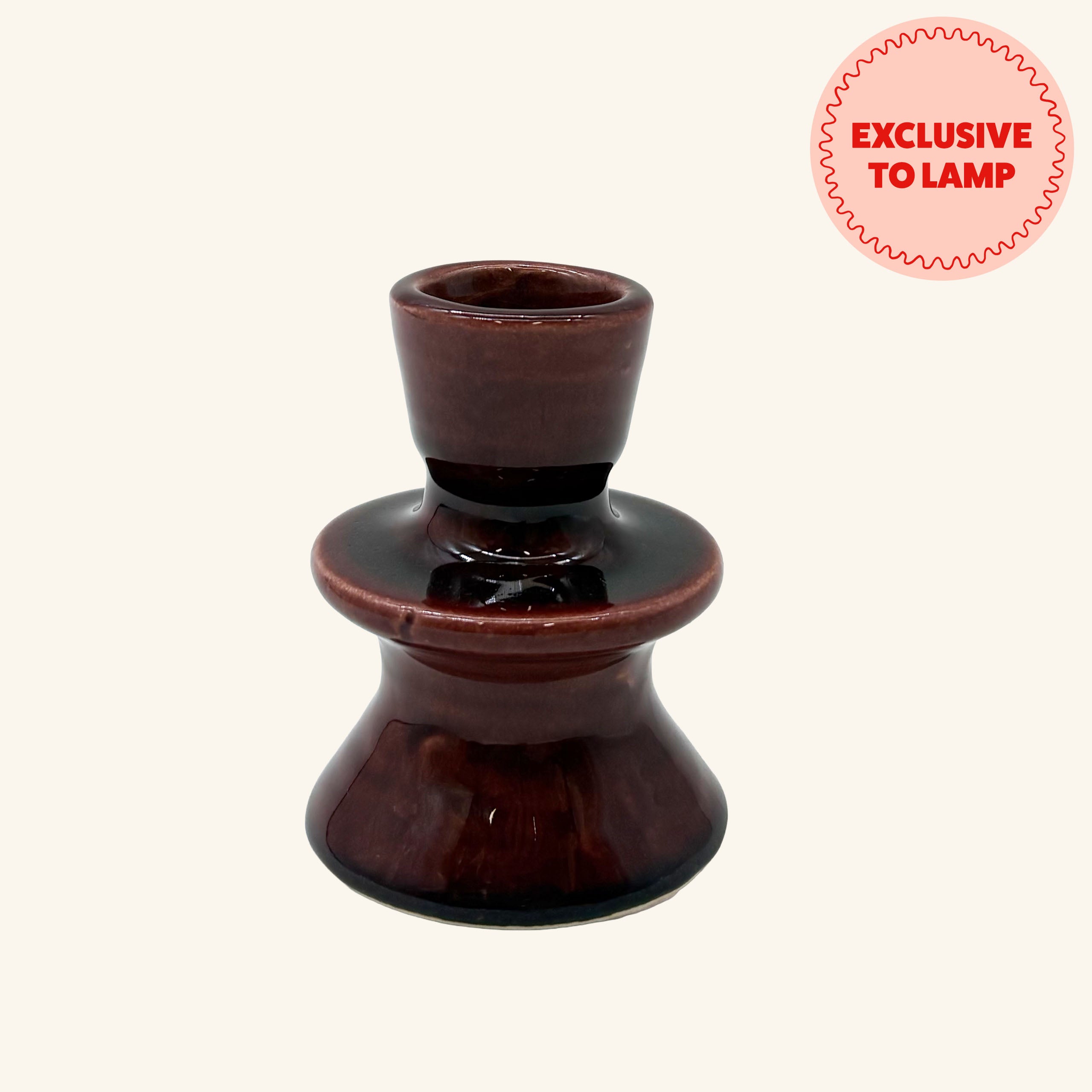 Small Ceramic Candlestick