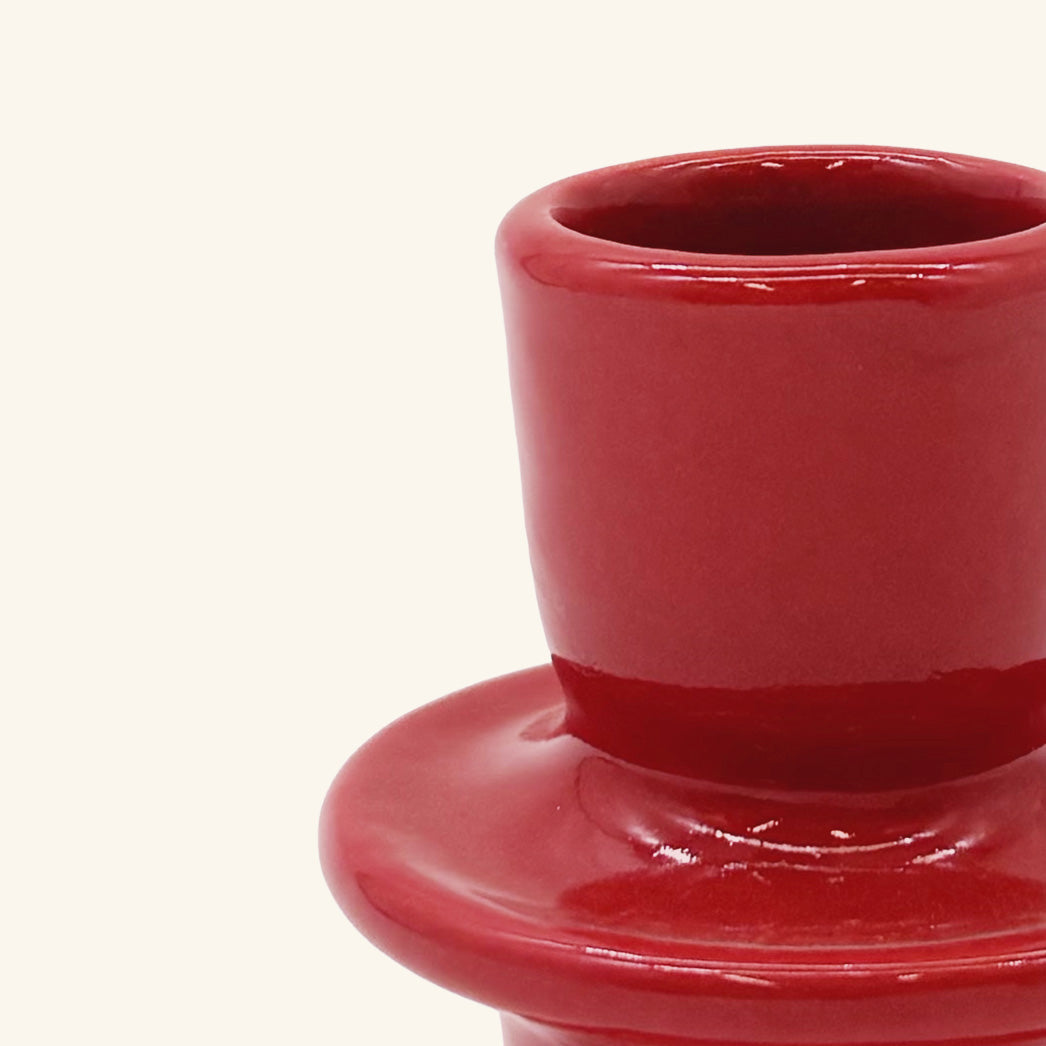 Small Ceramic Candlestick