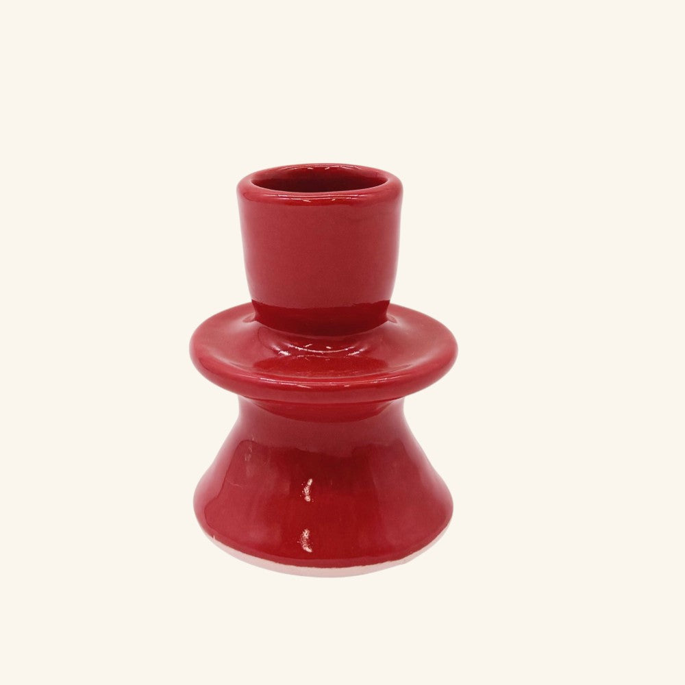 Small Ceramic Candlestick