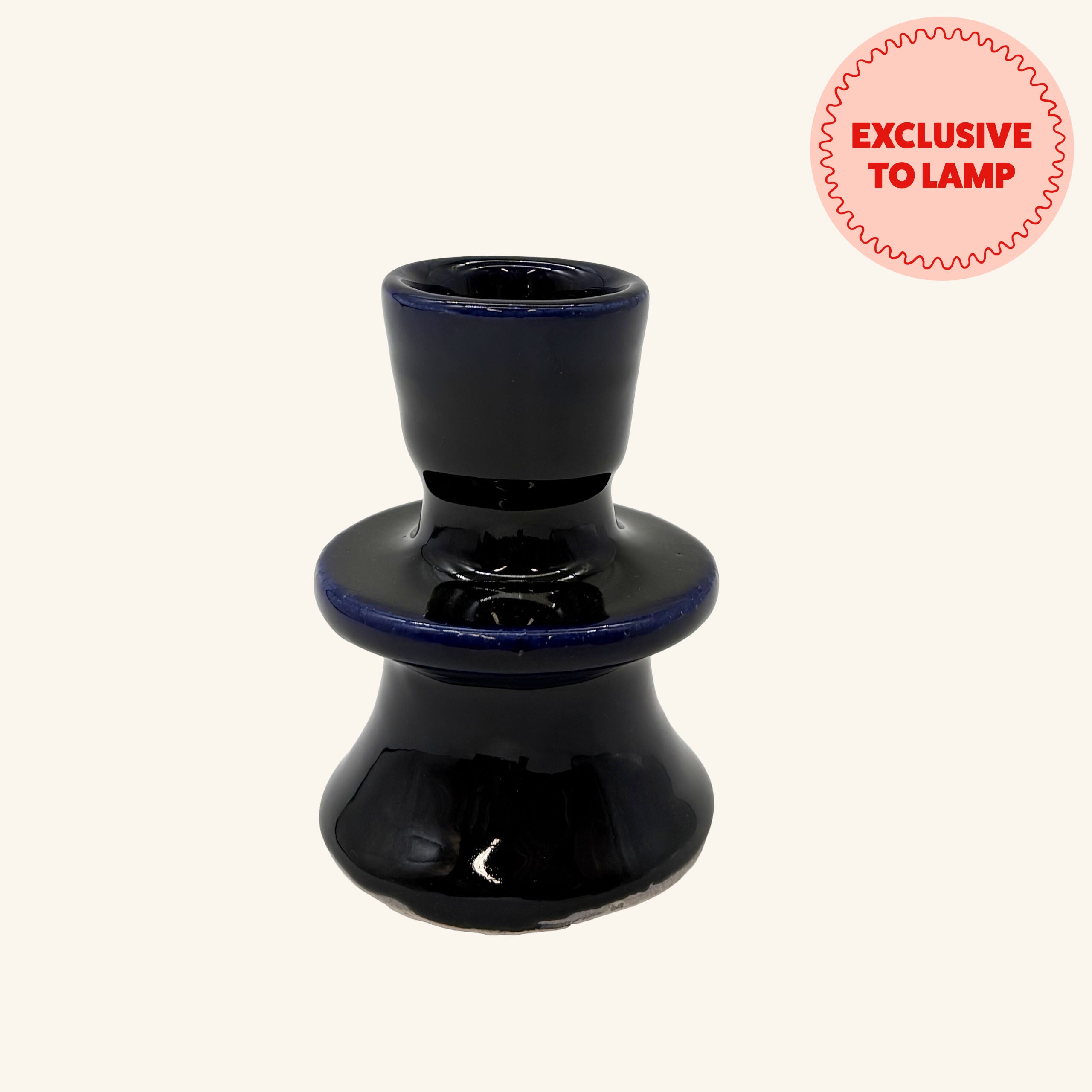 Small Ceramic Candlestick