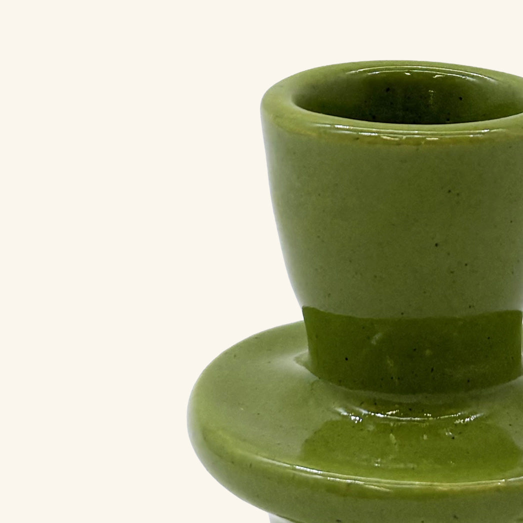 Small Ceramic Candlestick