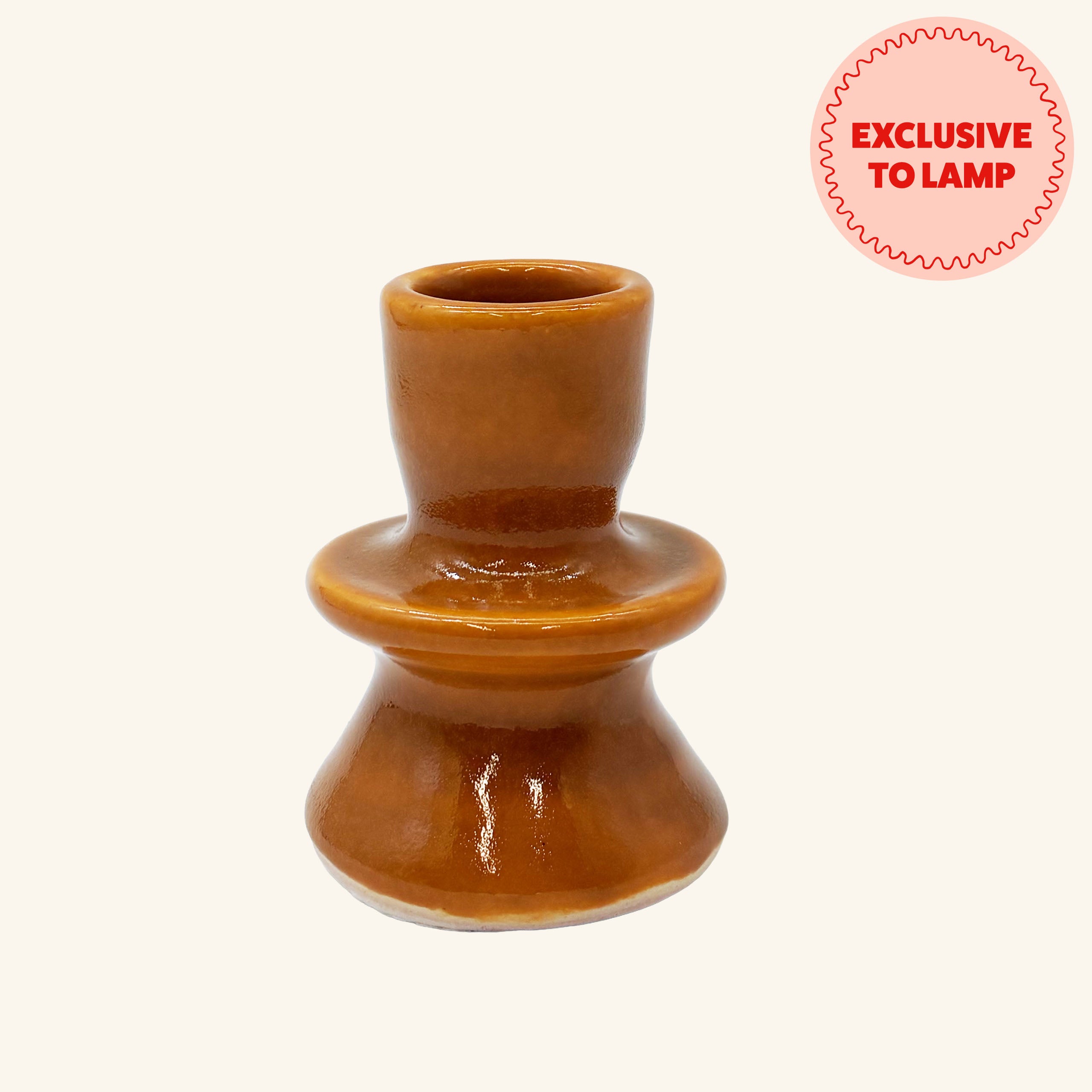 Small Ceramic Candlestick