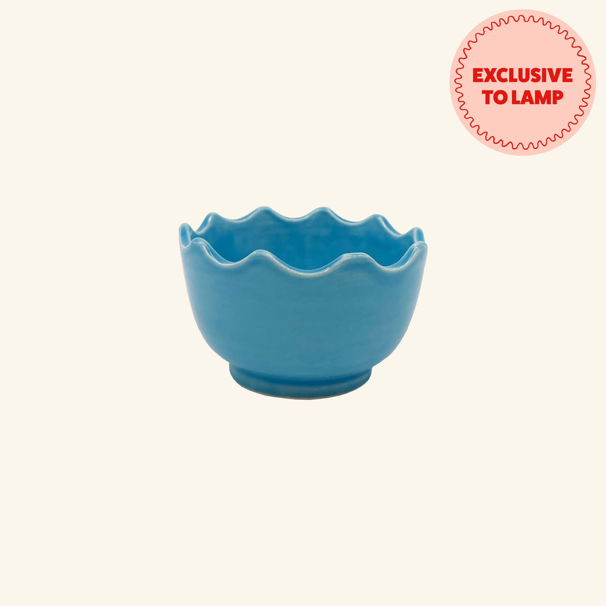 Small Scalloped Edge Bowl