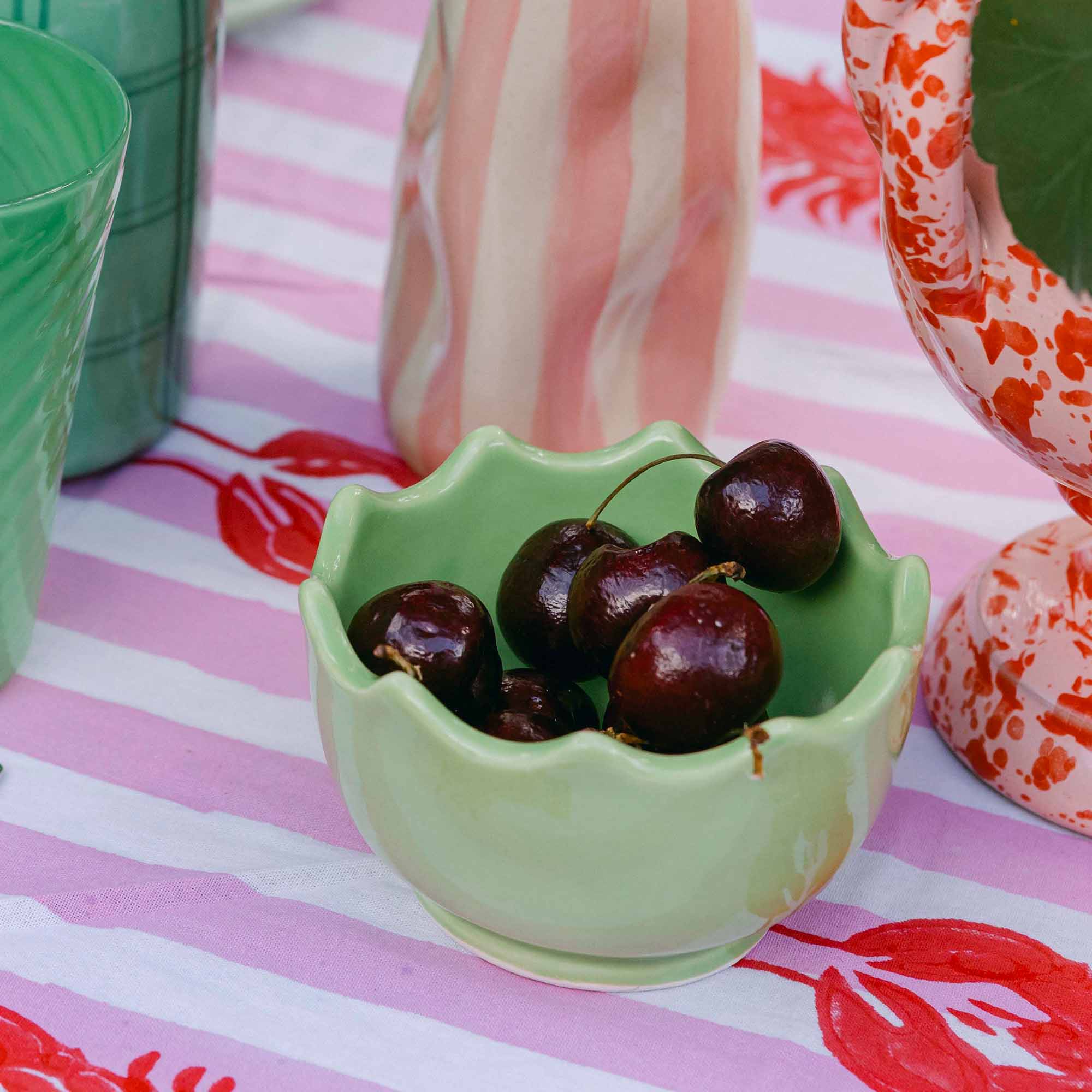 Small Scalloped Edge Bowl