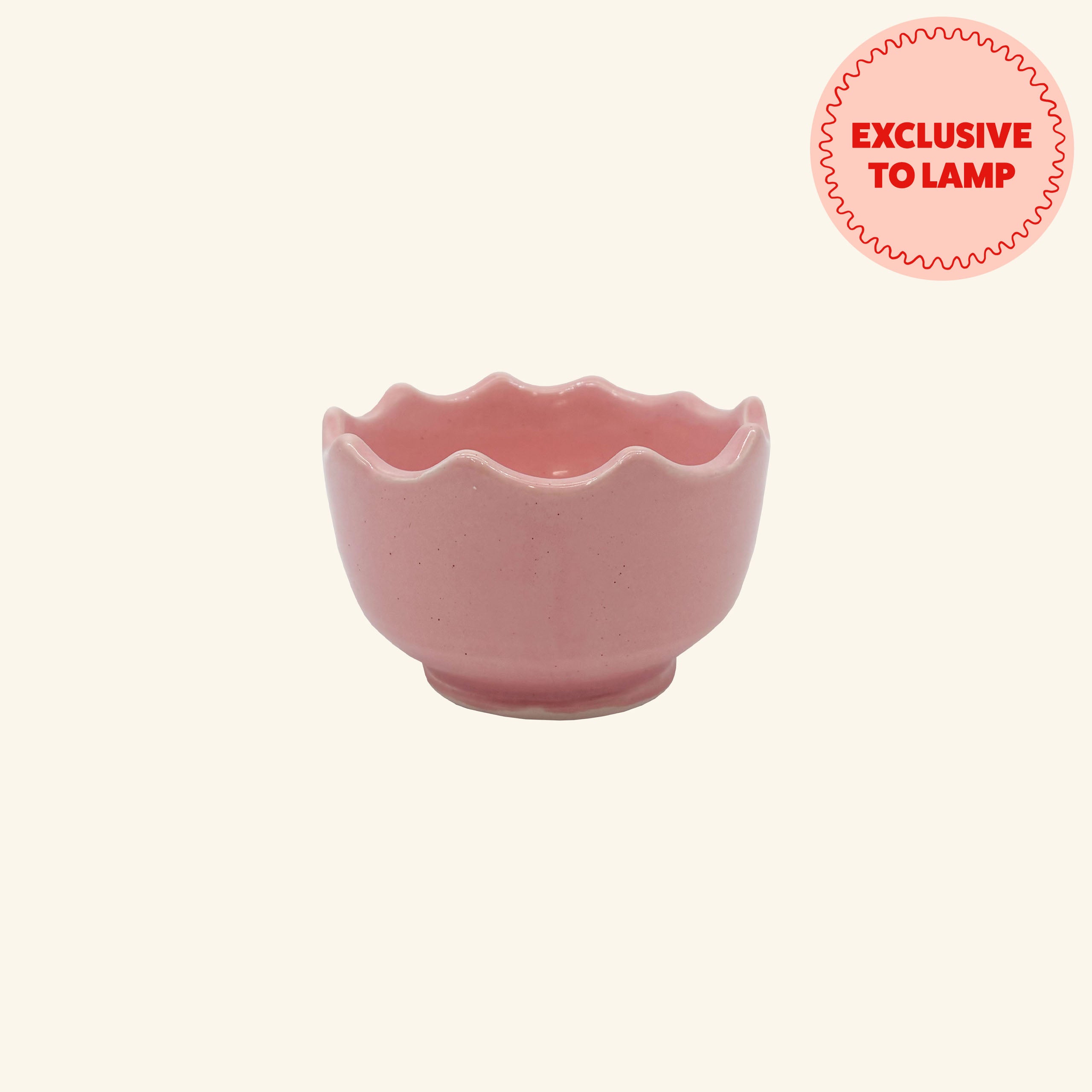 Small Scalloped Edge Bowl