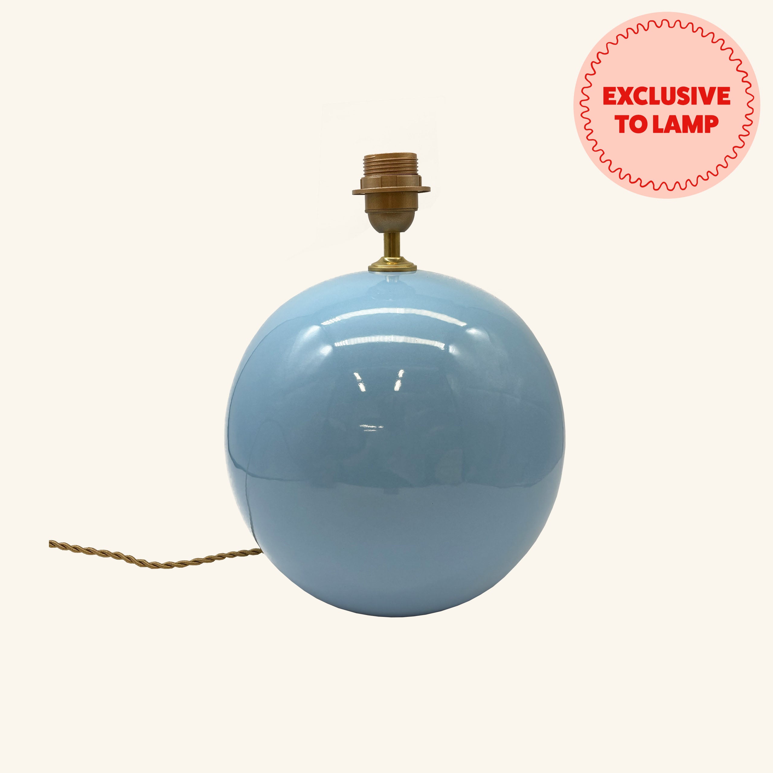 Ceramic Sphere Lamp Base LAMP LDN