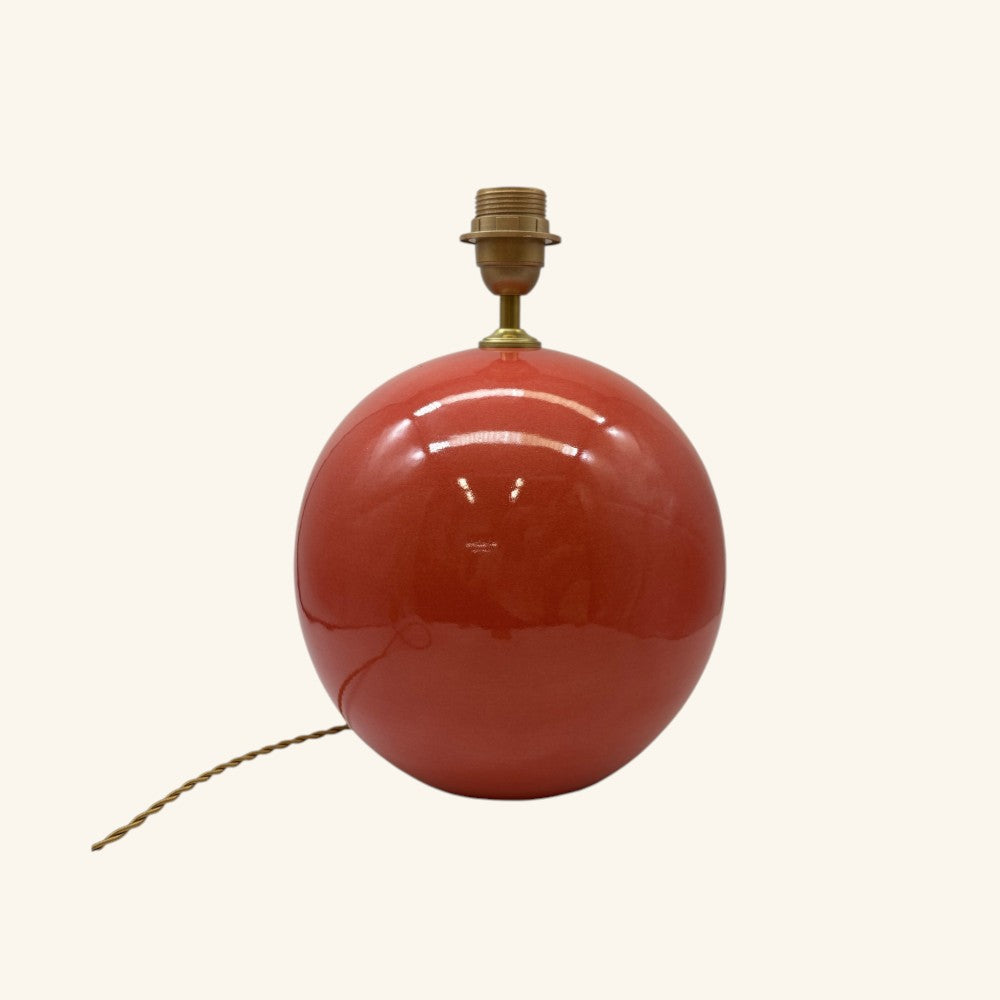 Ceramic Sphere Lamp Base