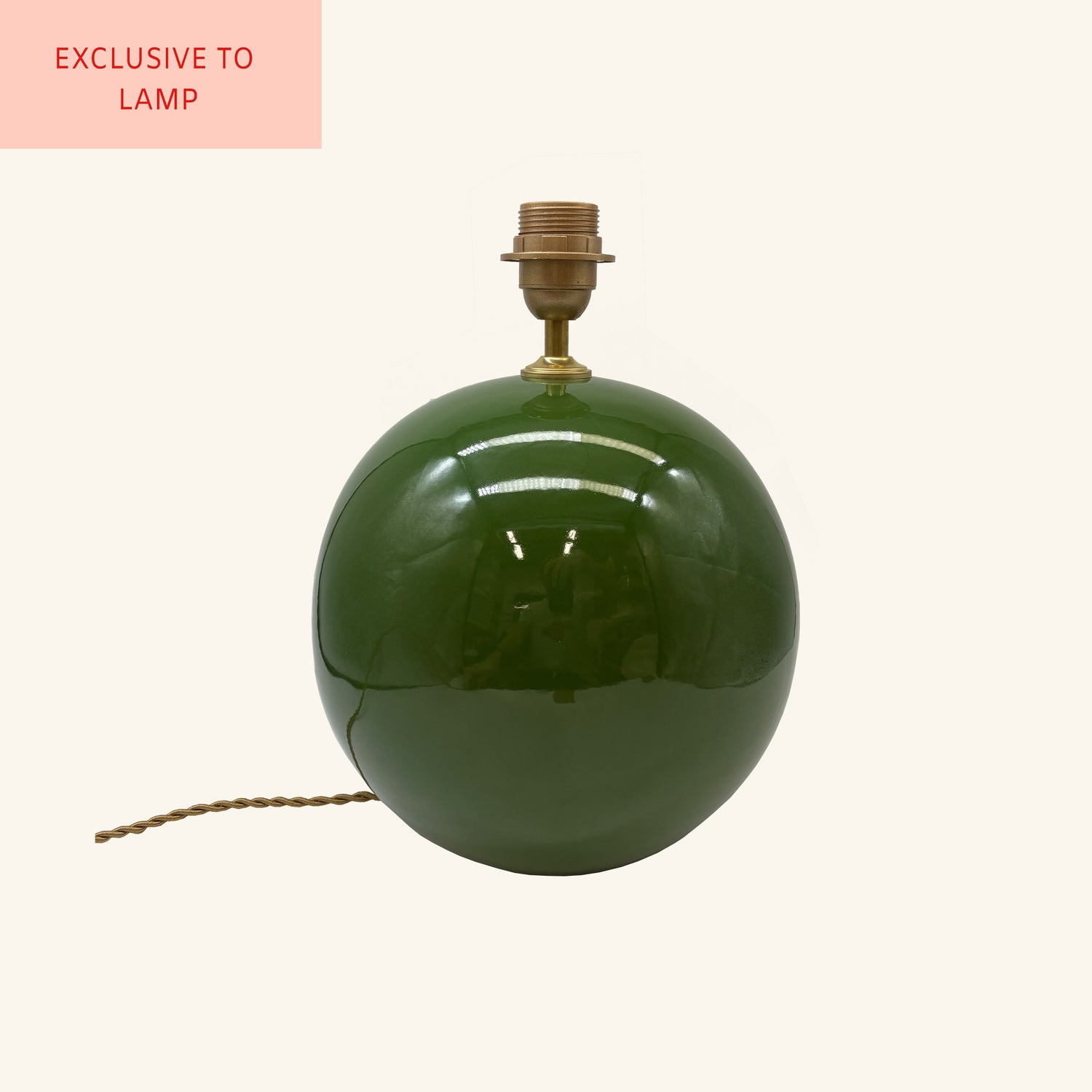 Ceramic Sphere Lamp Base LAMP LDN