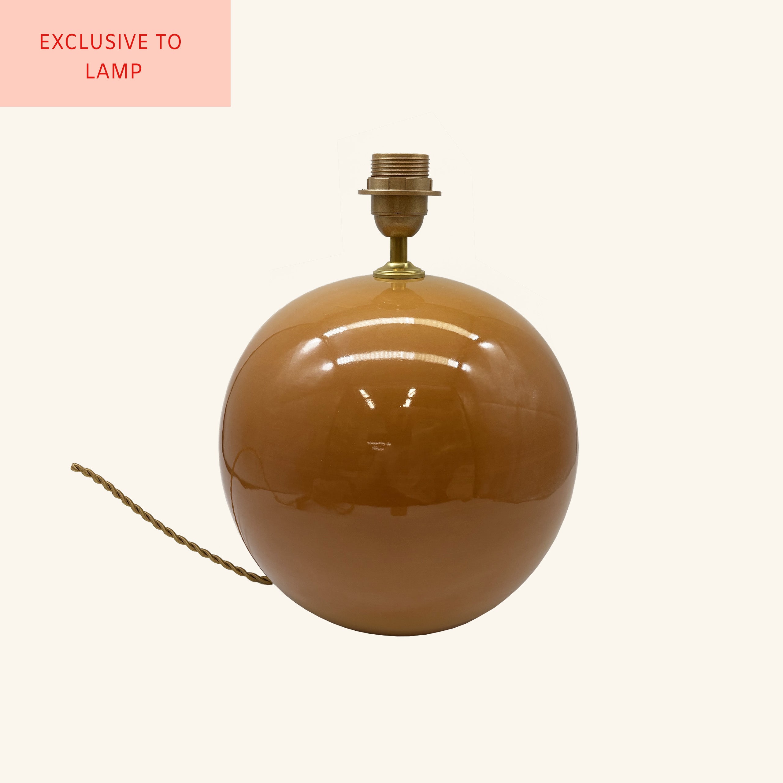 Ceramic Sphere Lamp Base LAMP LDN
