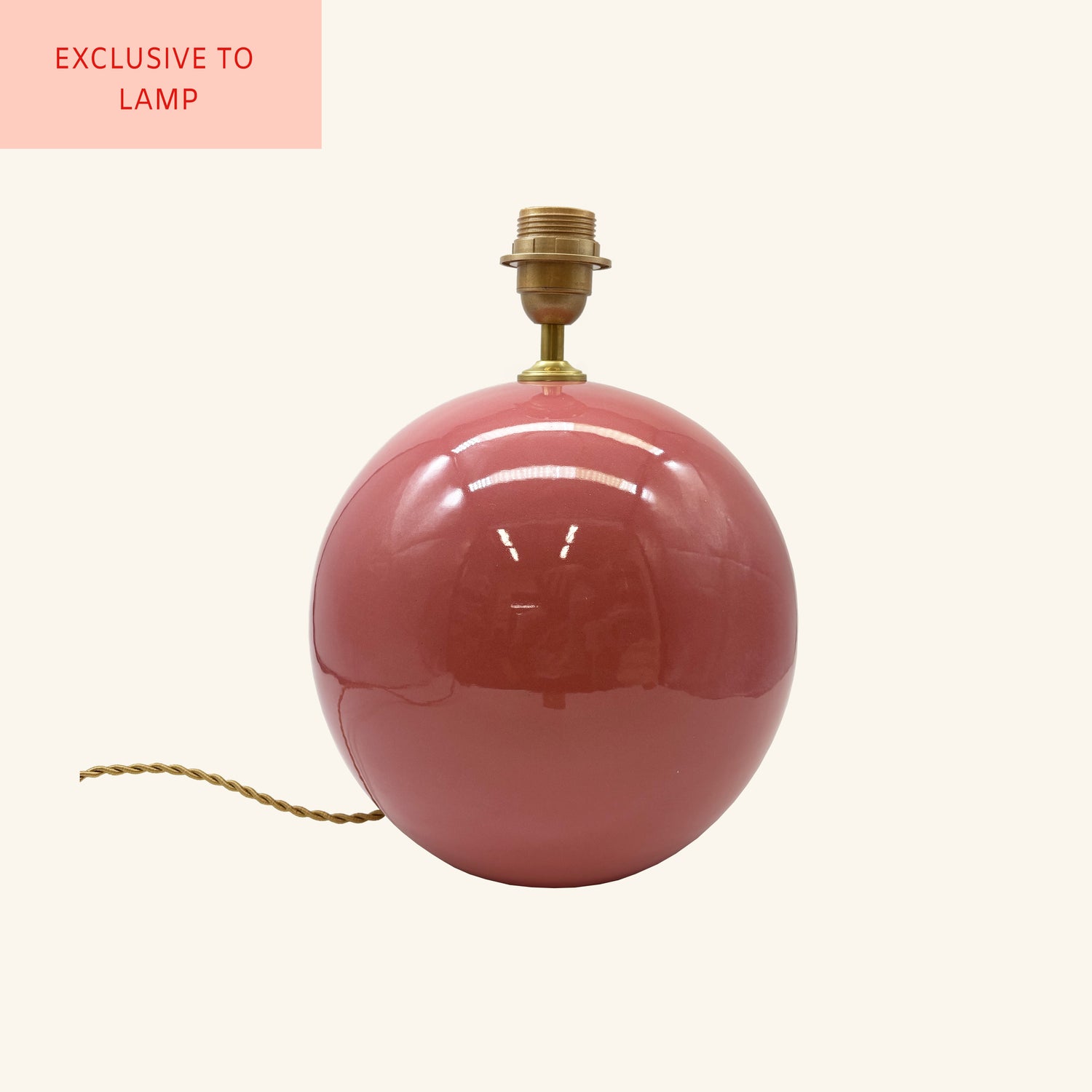 Ceramic Sphere Lamp Base LAMP LDN