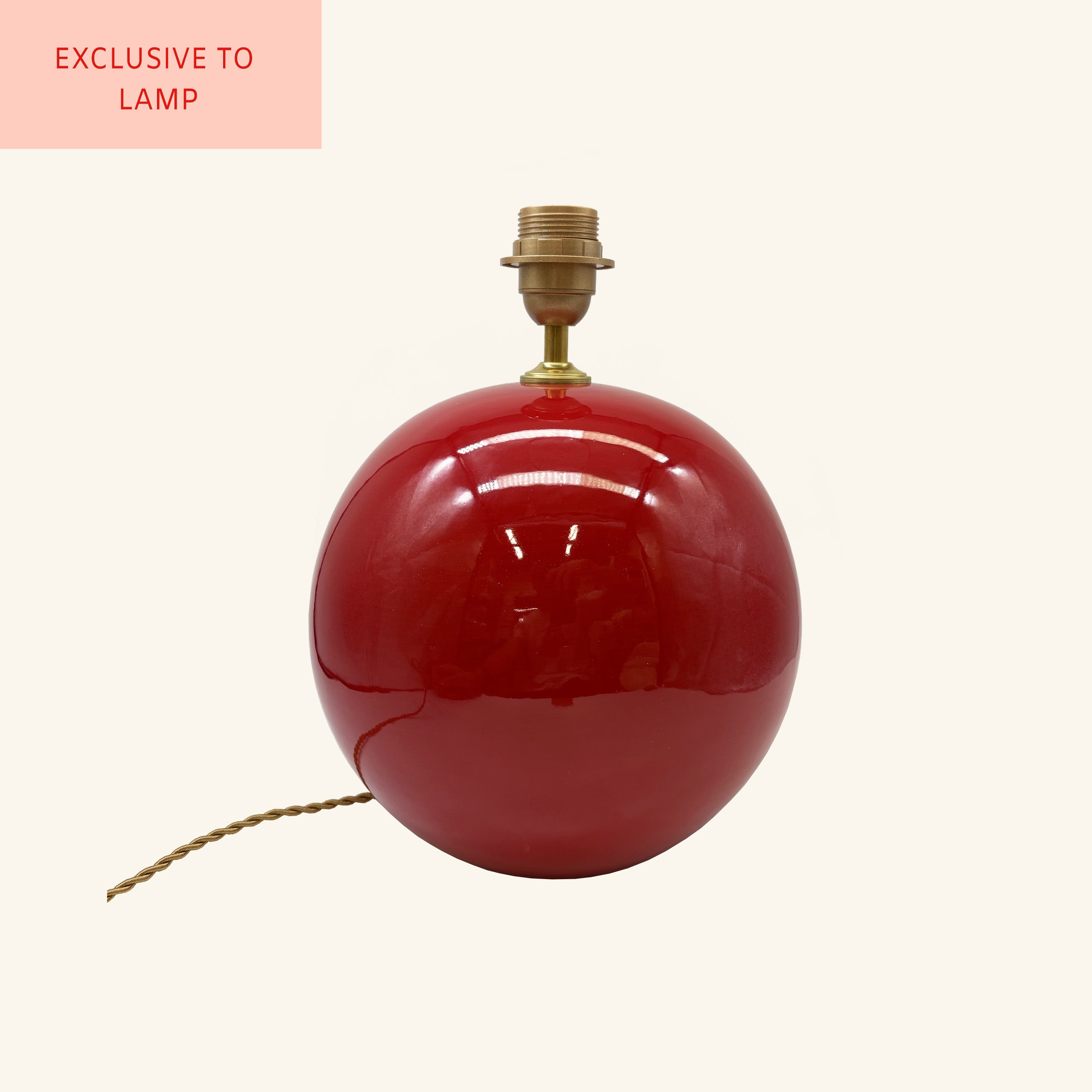 Ceramic Sphere Lamp Base LAMP LDN