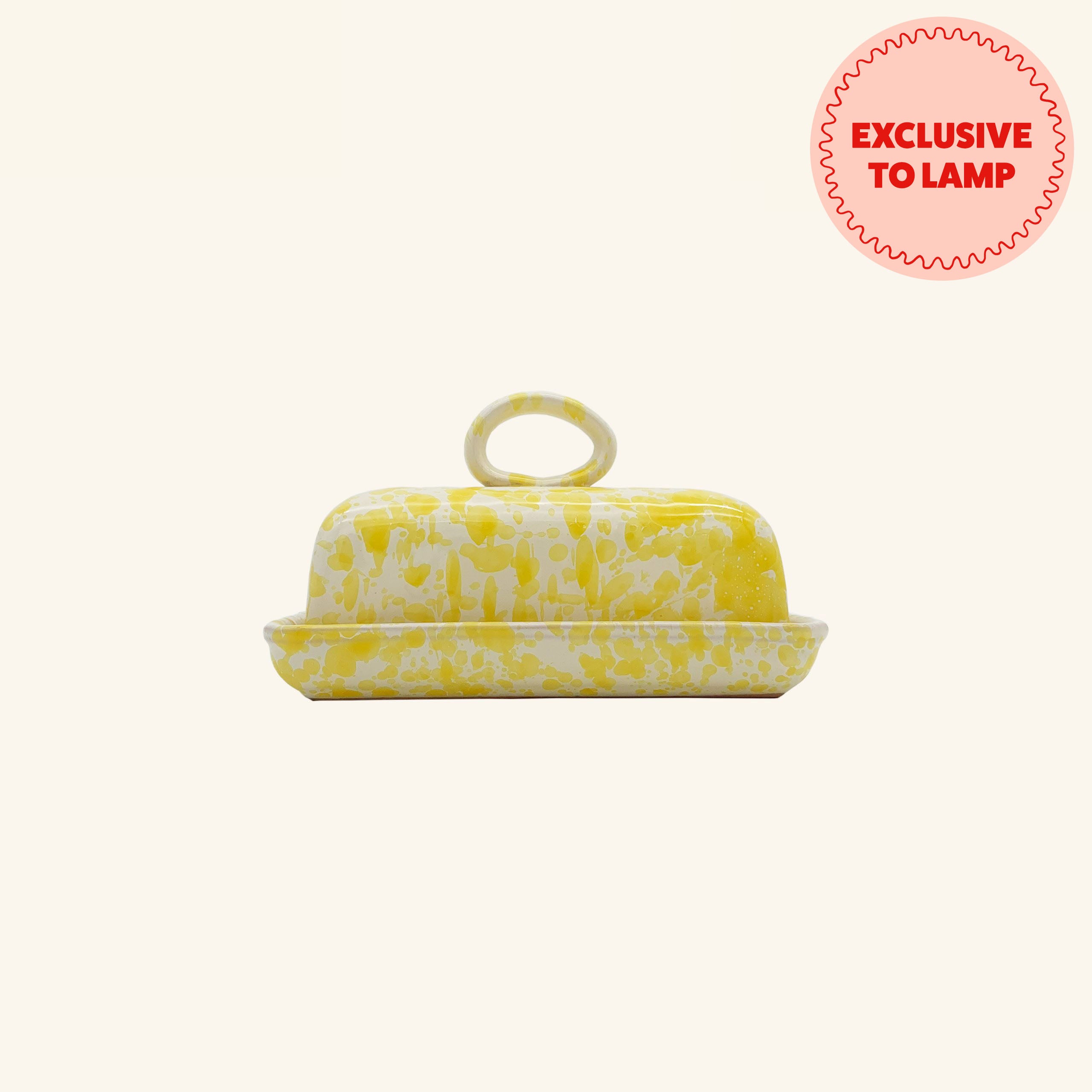 Splatterware Butter Dish LAMP LDN