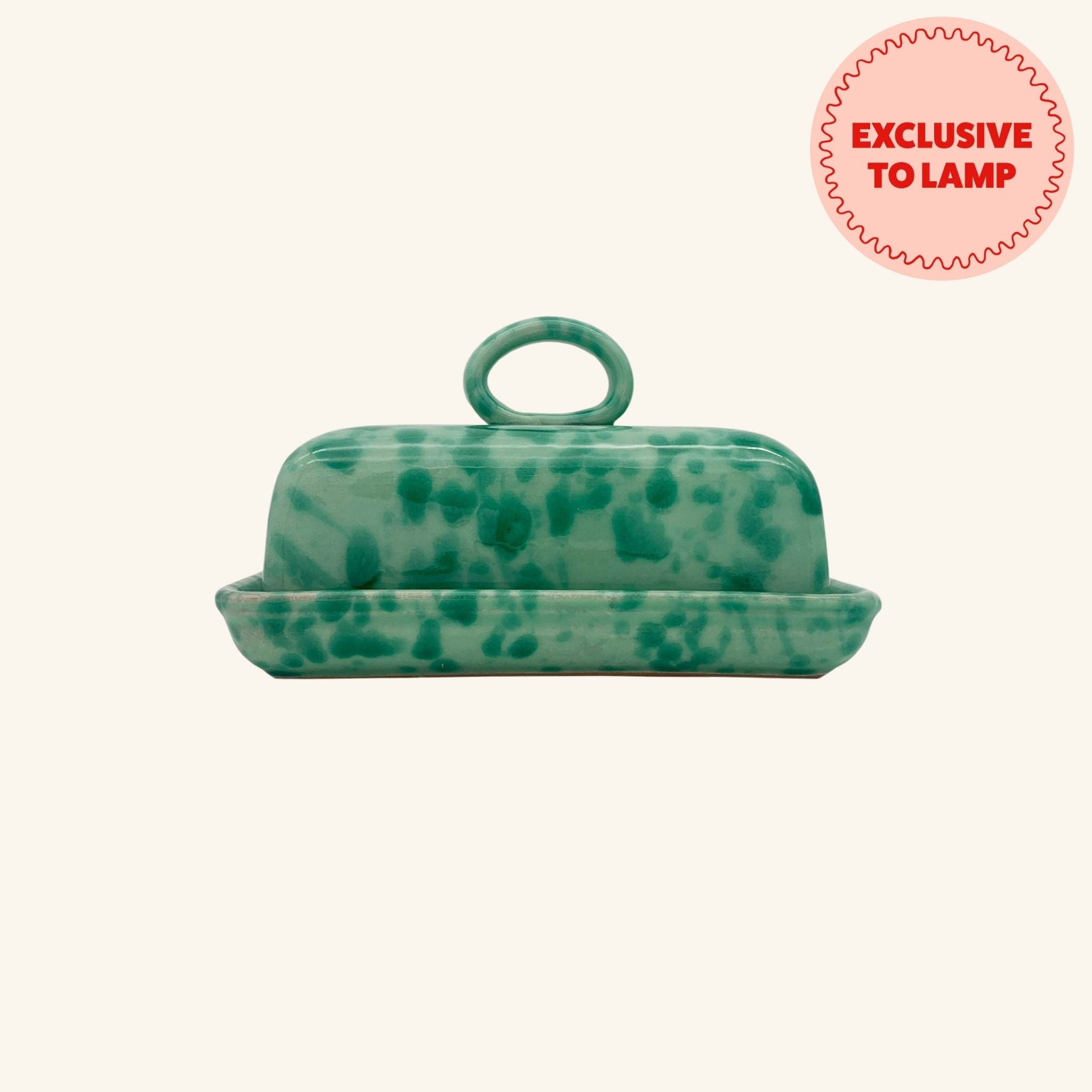 Splatterware Butter Dish LAMP LDN