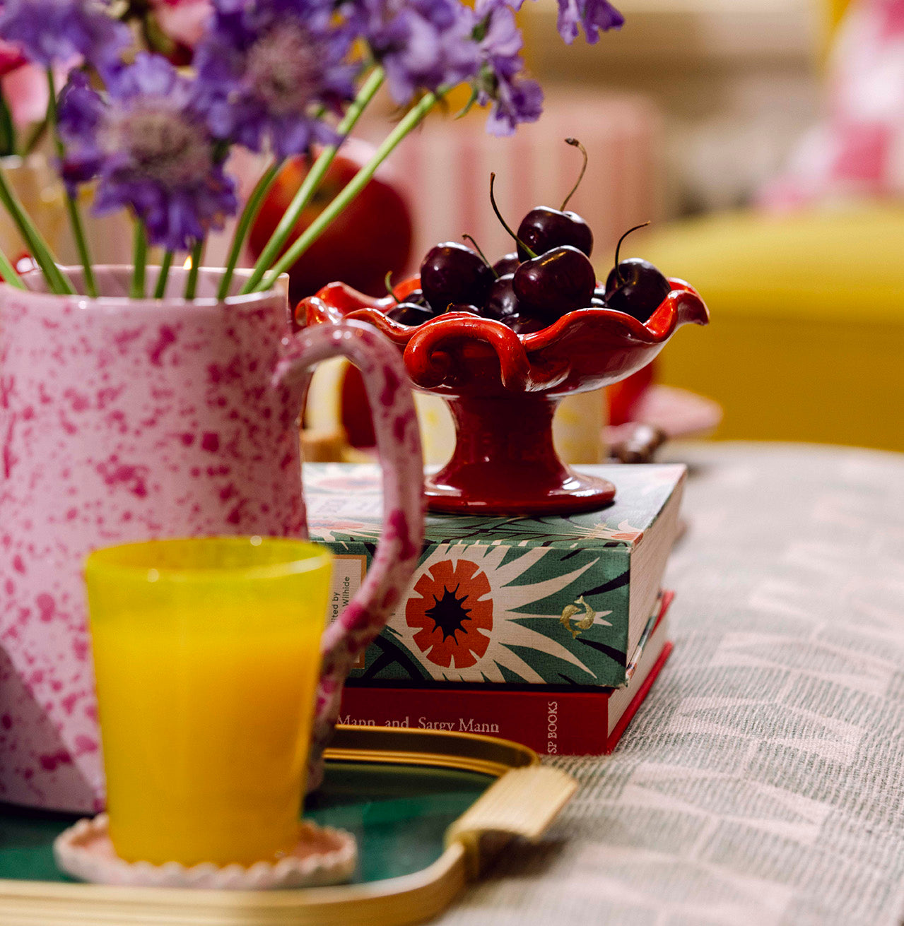 Splatterware Jug LAMP LDN