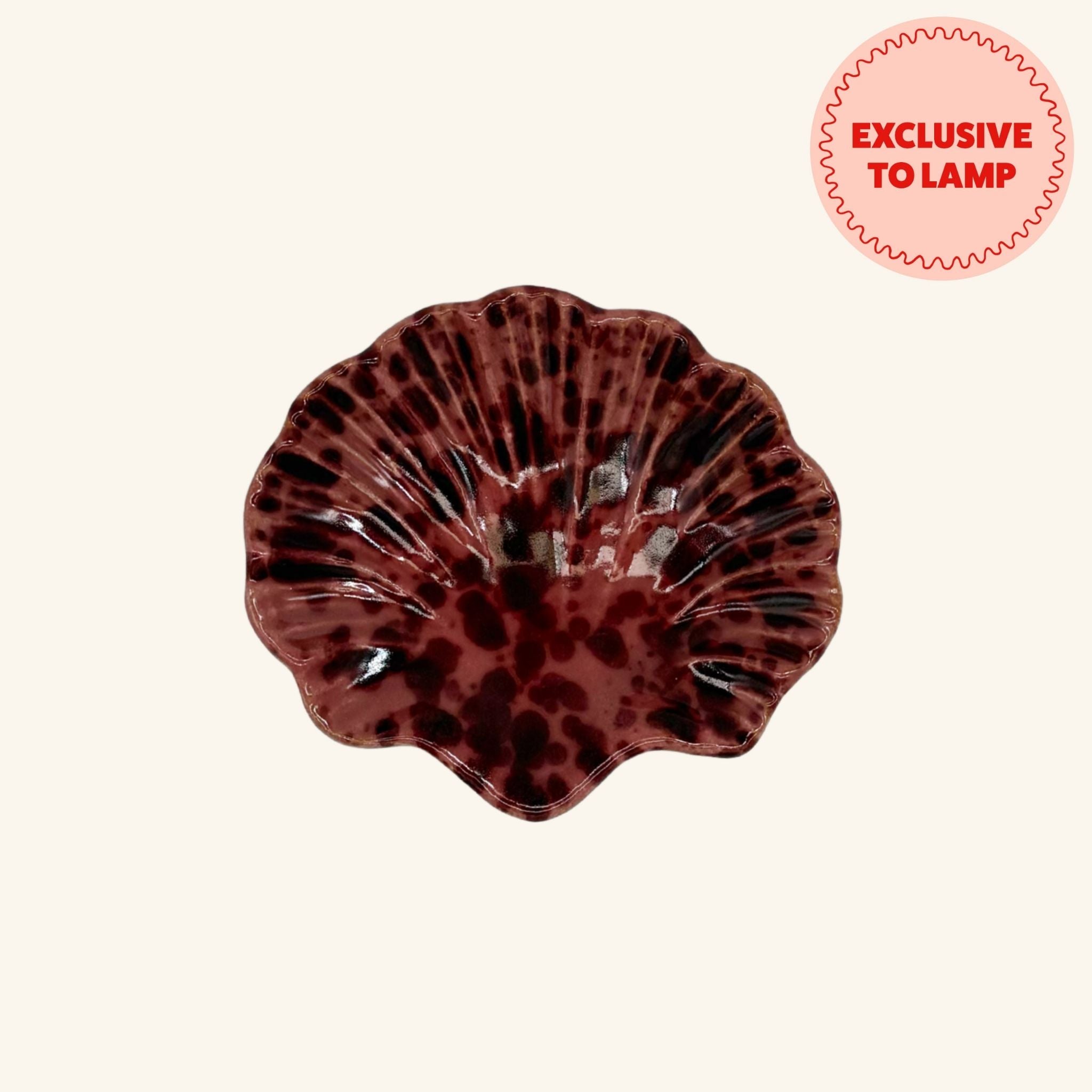 Splatterware Shell Dish LAMP LDN