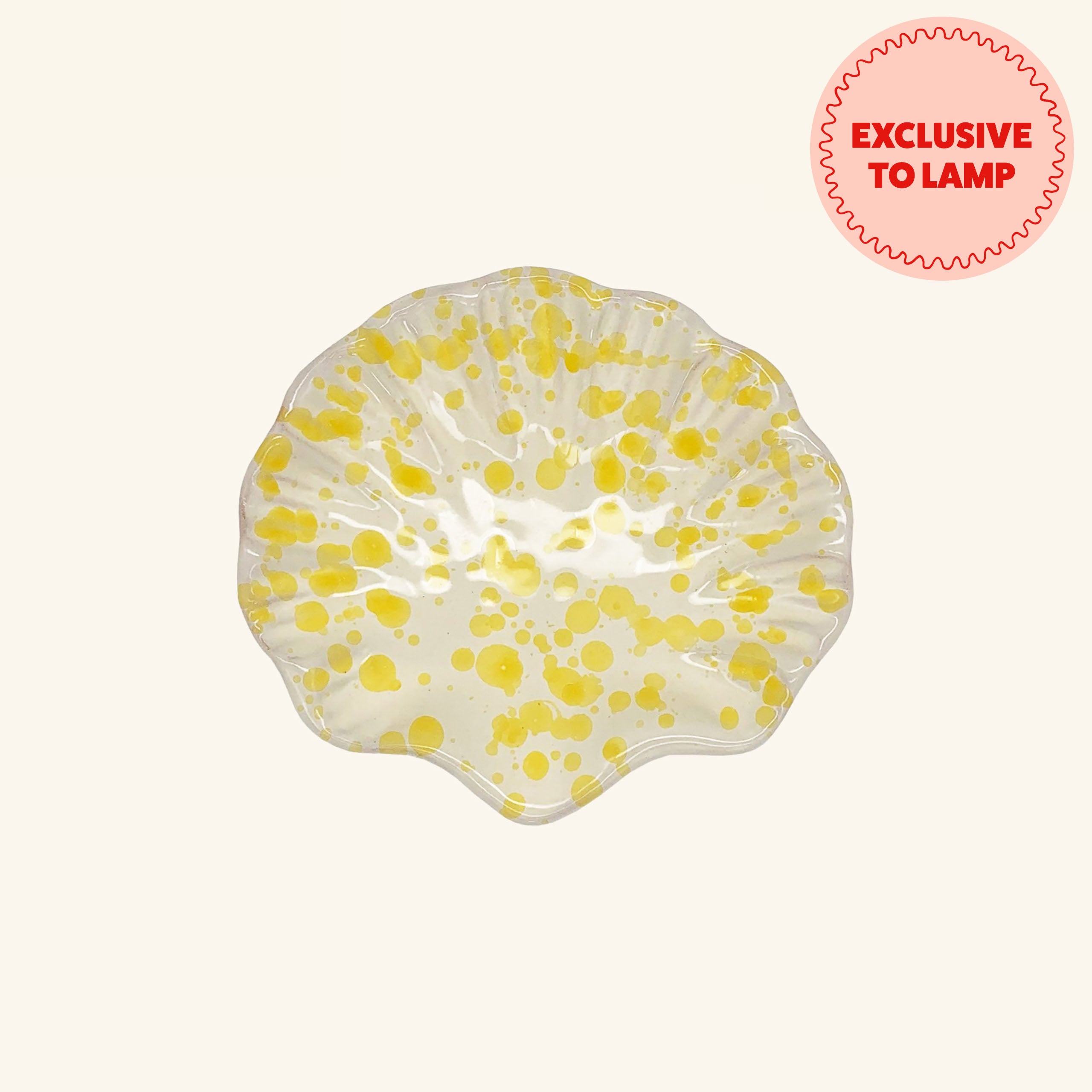 Splatterware Shell Dish LAMP LDN