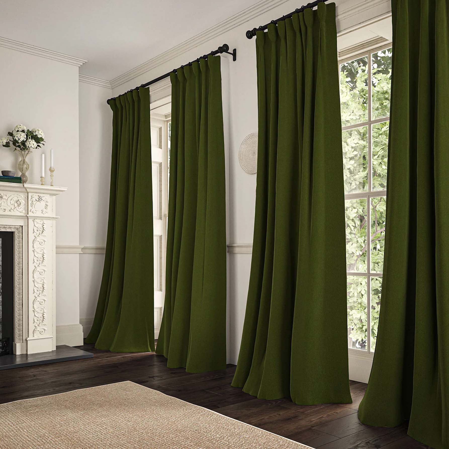 Romney Wool Fabric