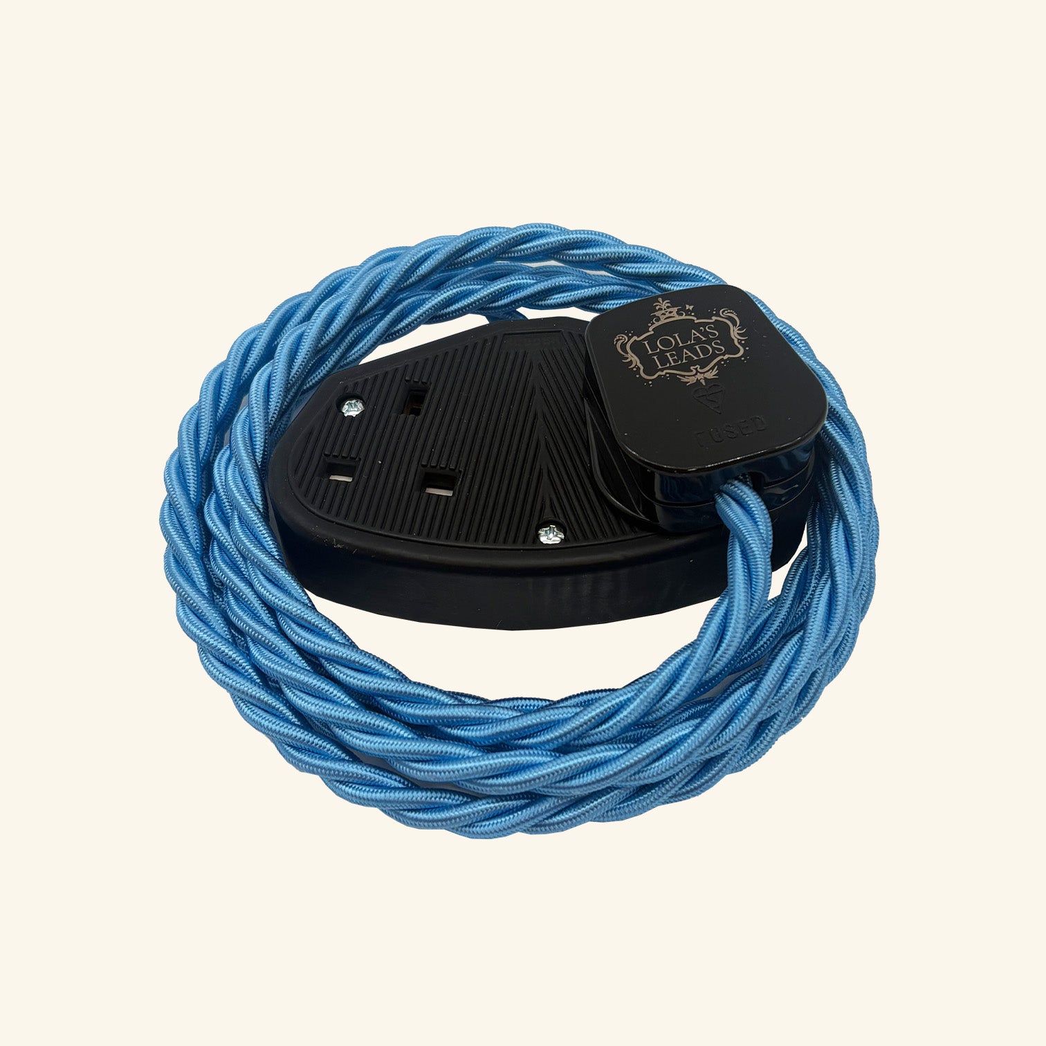 2m Fabric Extension Cable Lola’s Leads