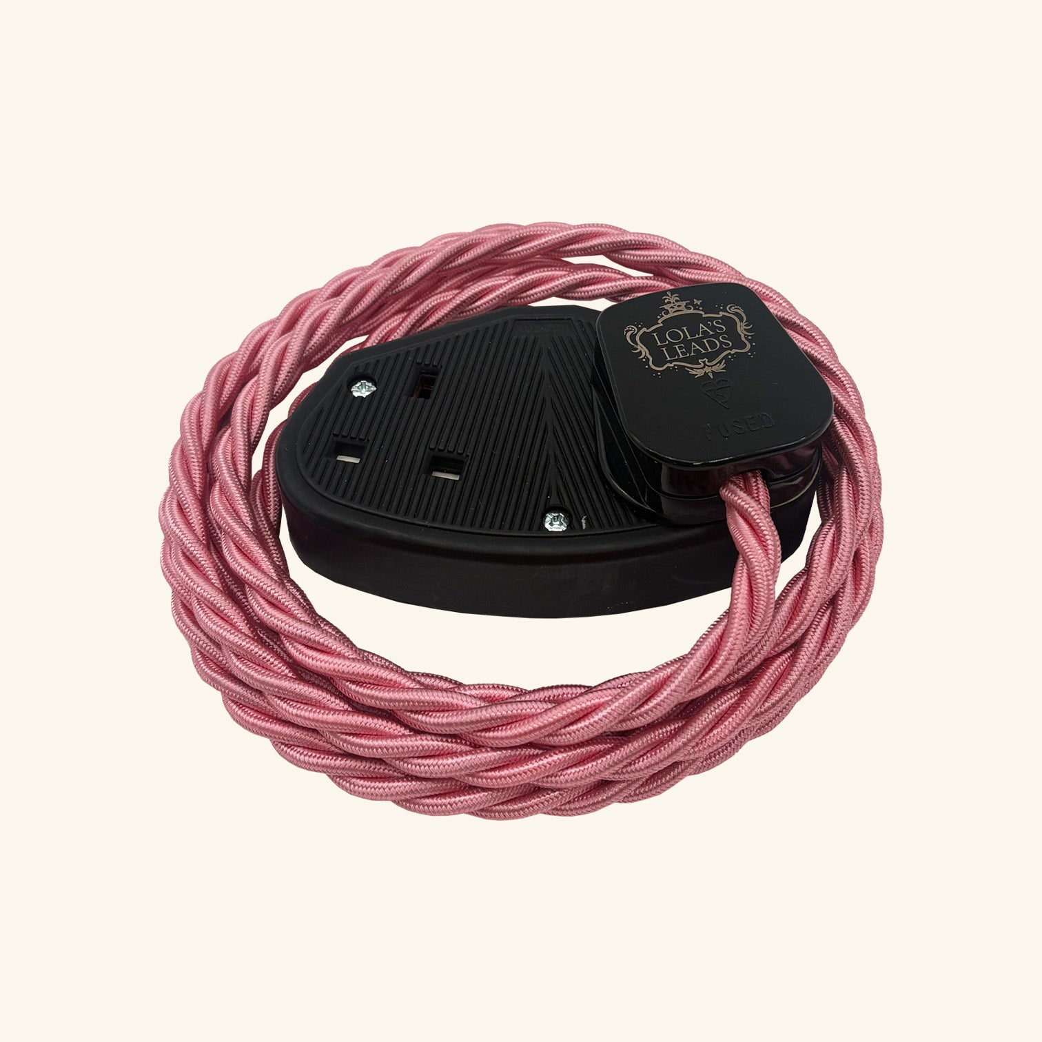 2m Fabric Extension Cable Lola’s Leads