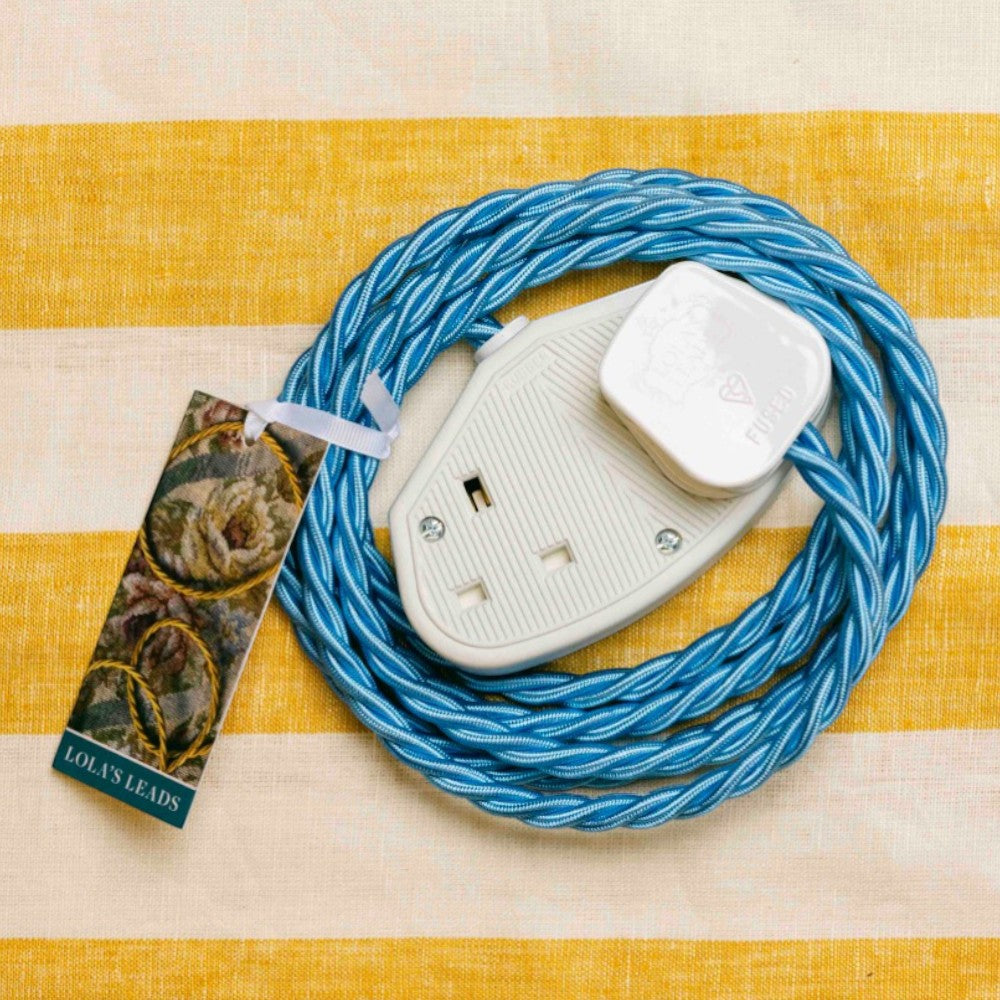 2m Fabric Extension Cable Lola’s Leads