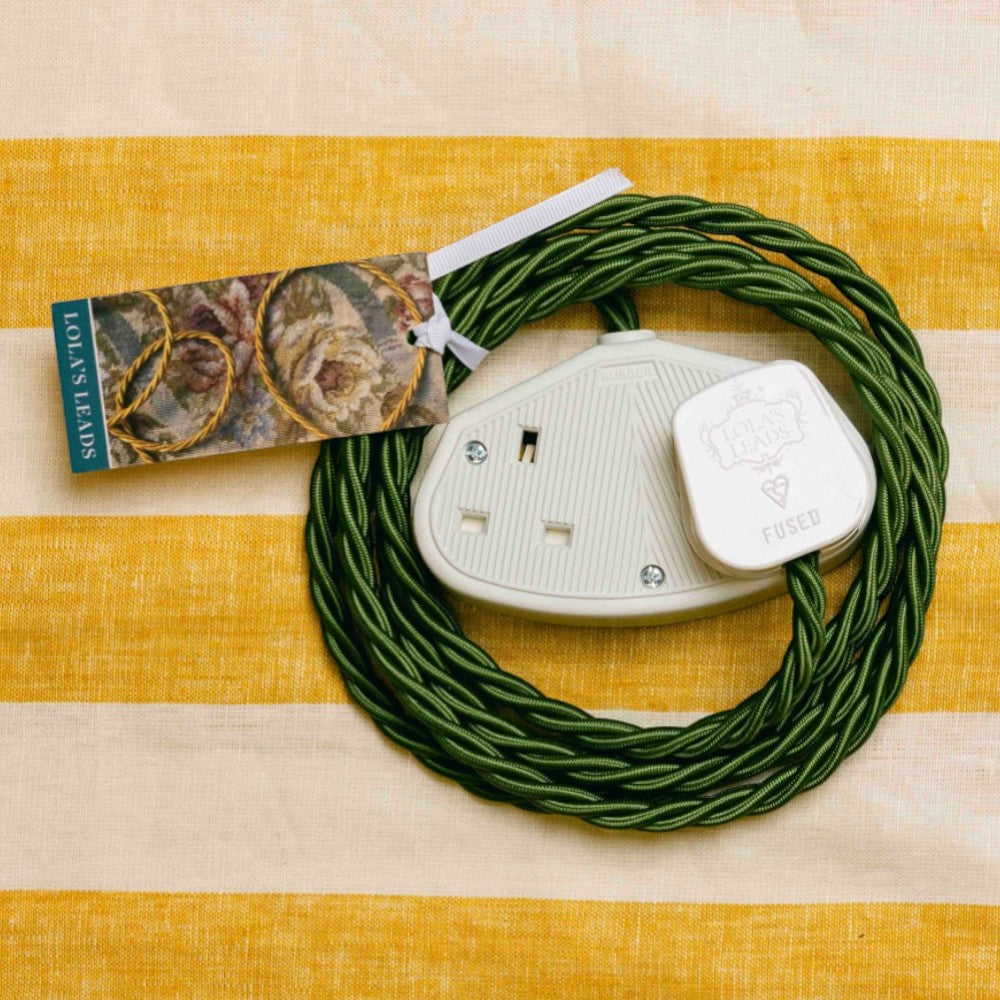 2m Fabric Extension Cable Lola’s Leads