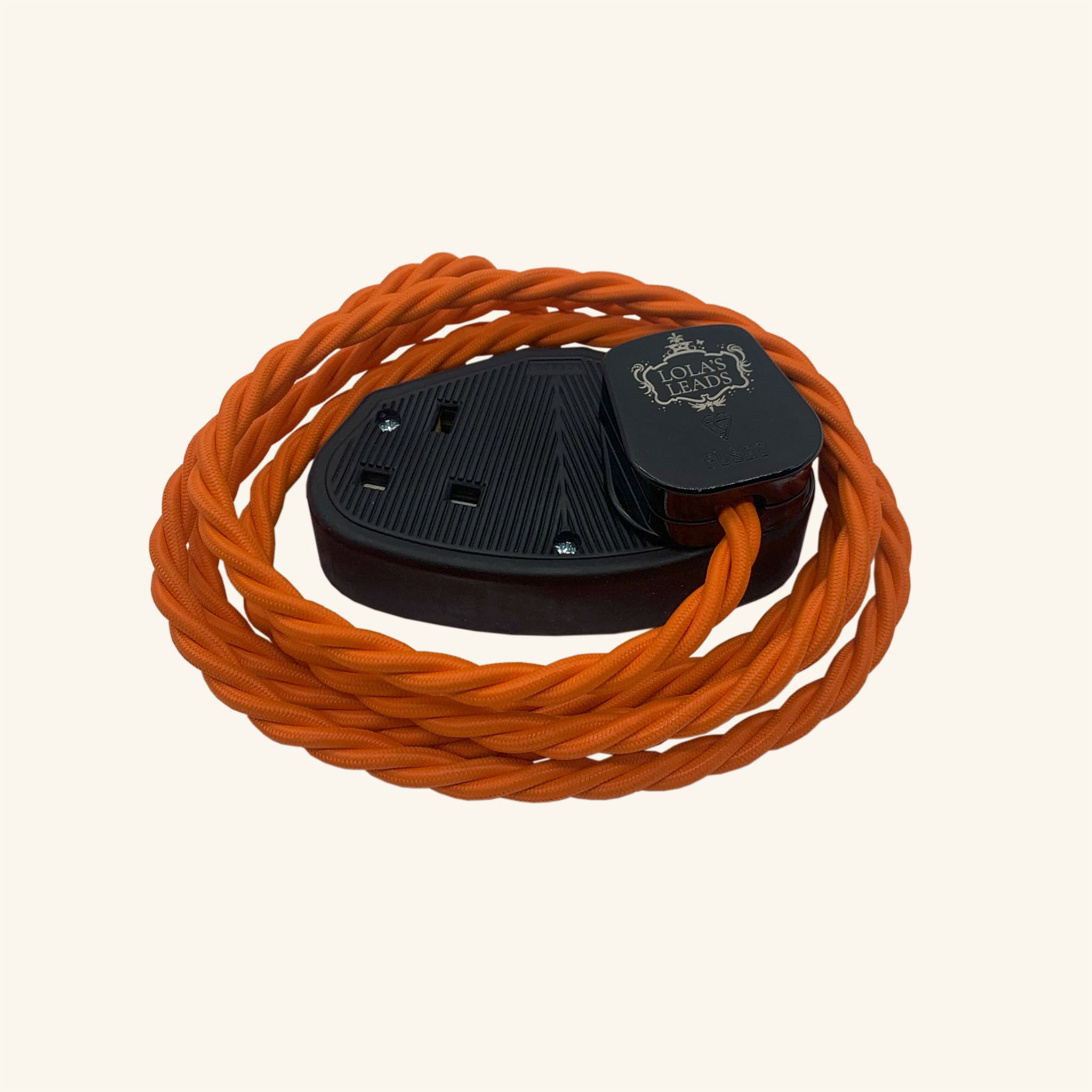 2m Fabric Extension Cable Lola’s Leads