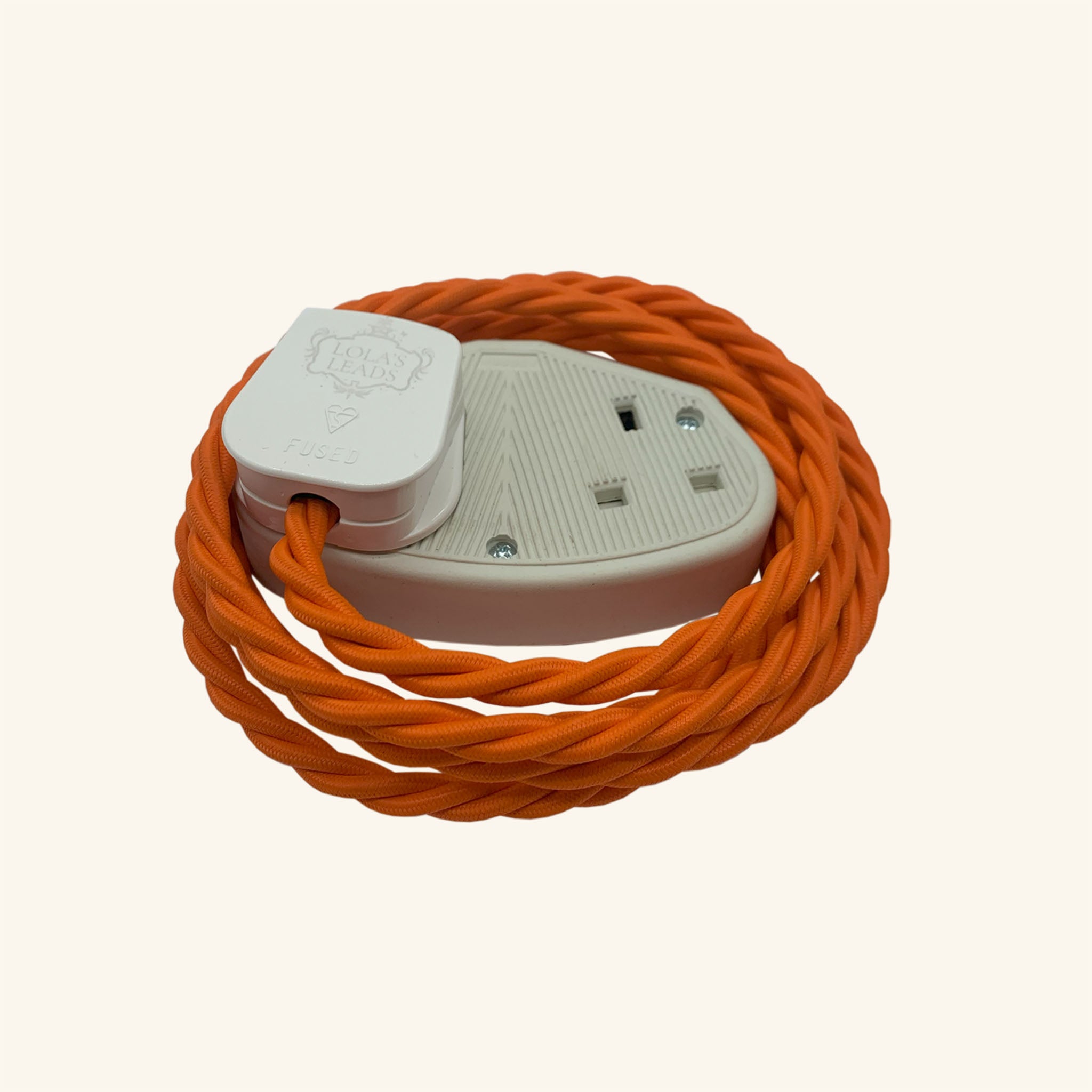 2m Fabric Extension Cable Lola’s Leads