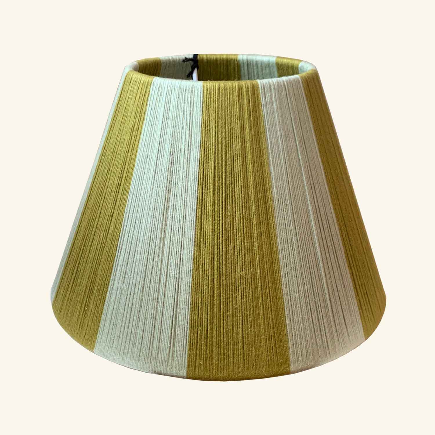 Small Empire Lampshade 25cm - Pistachio & Olive