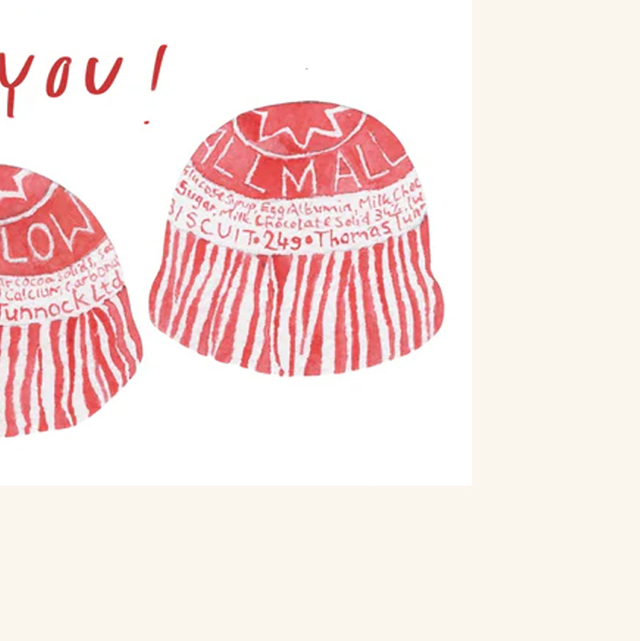 I Love You So Much Greetings Card Mimi Dickson