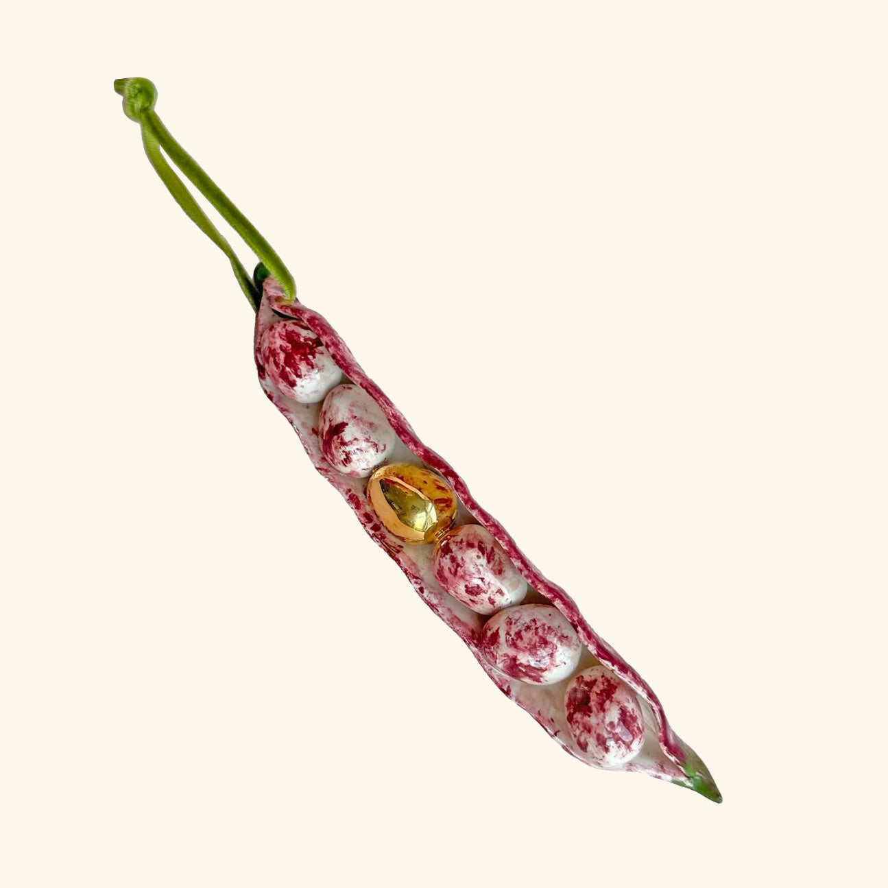 Ceramic Borlotti Bean