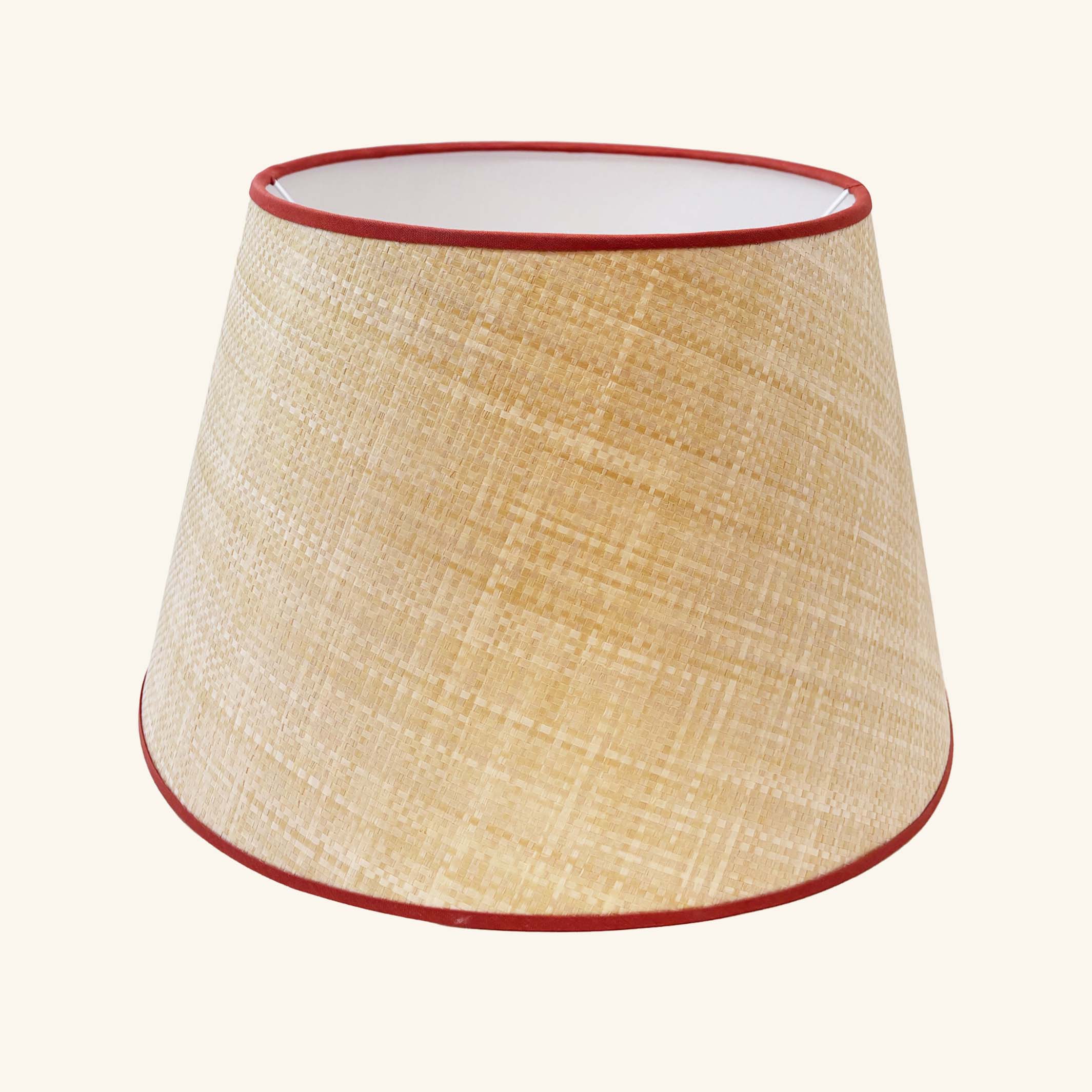 Woven Paper Raffia Lampshade