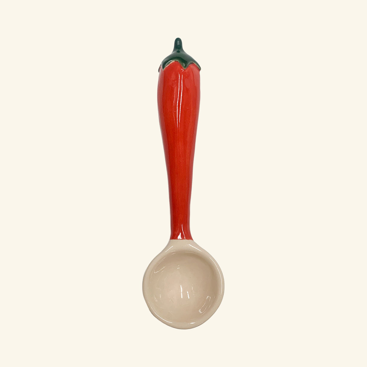 Ceramic Chilli Spoon