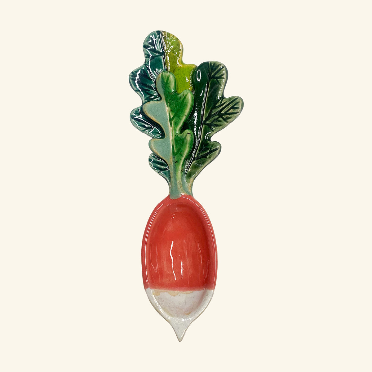 Ceramic Radish Spoon