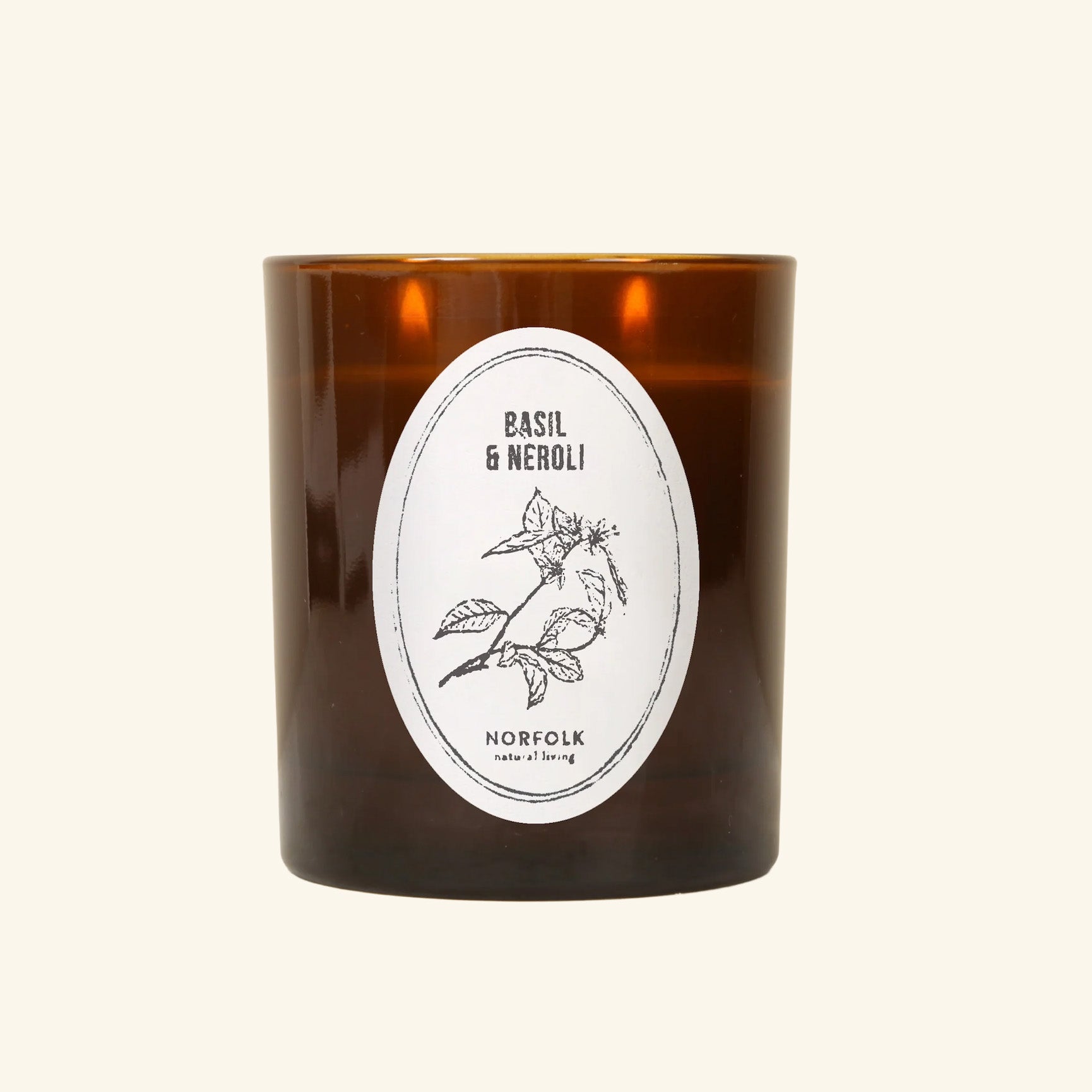 Botanical Candle - Basil & Neroli