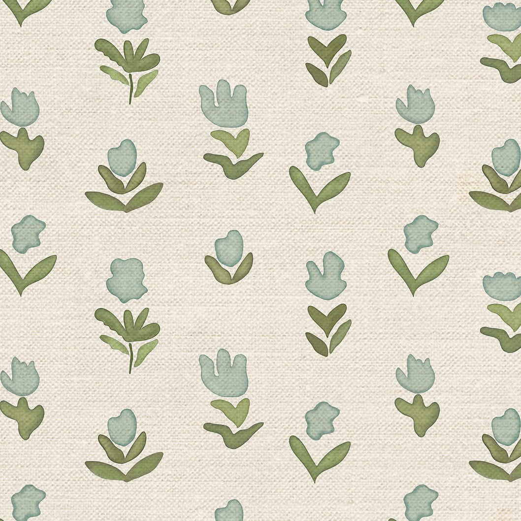 Little Wild Tulips Fabric