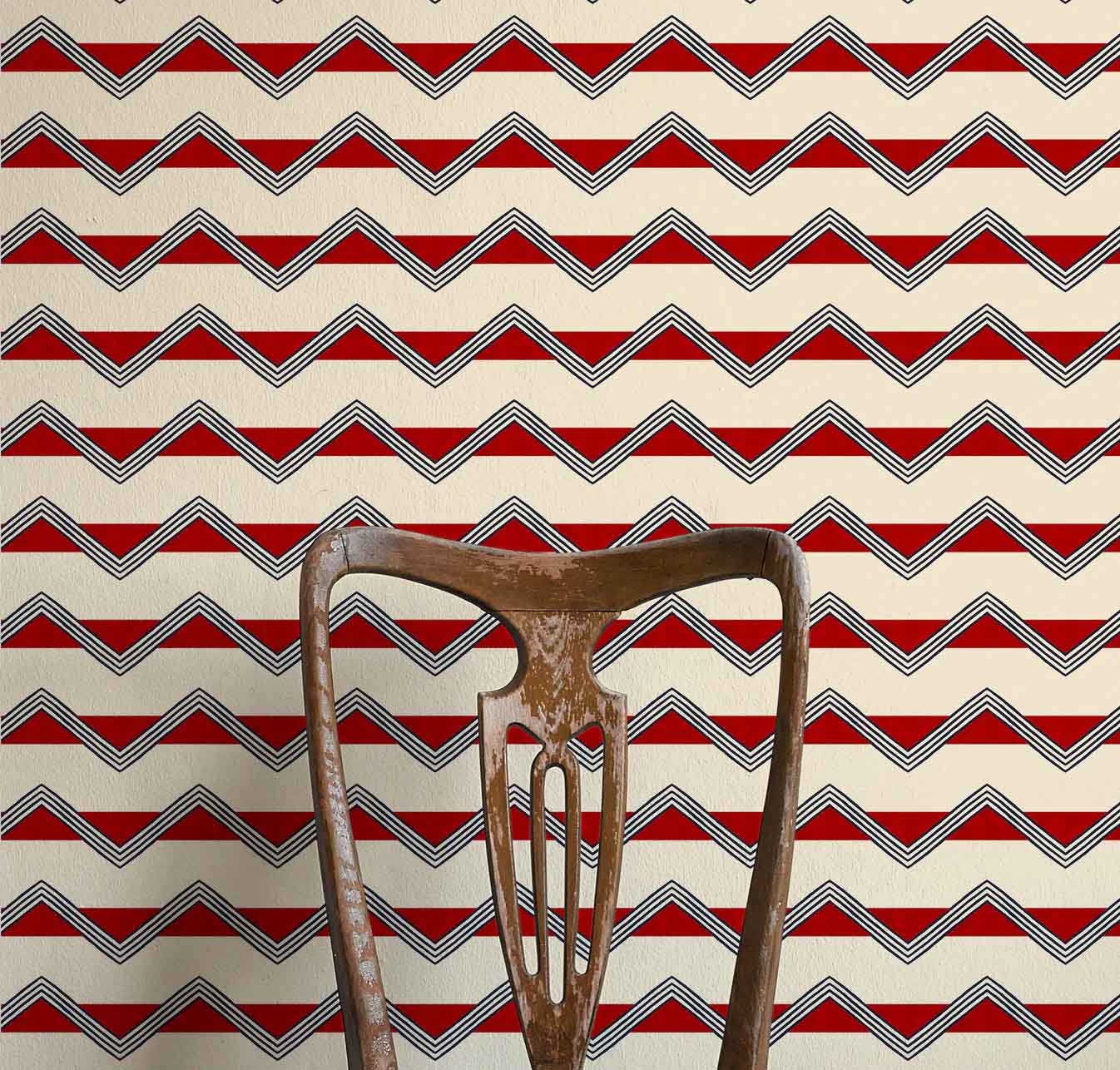 Moroccan Stripes Wallpaper