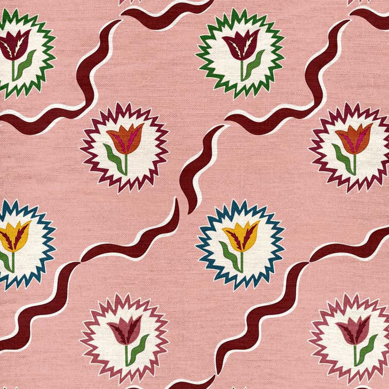Tulips of Belgravia Fabric