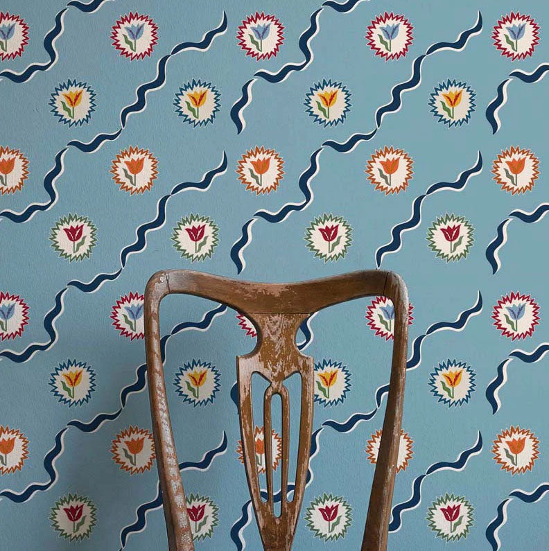 Tulips of Belgravia Wallpaper