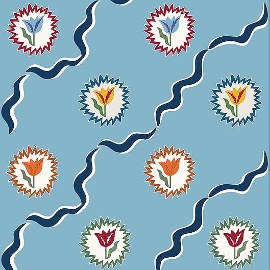 Tulips of Belgravia Wallpaper