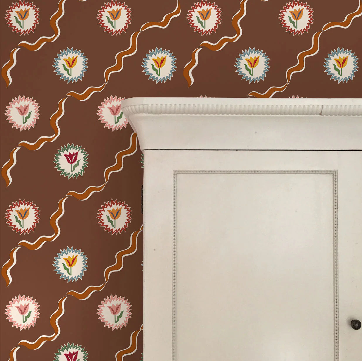 Tulips of Belgravia Wallpaper