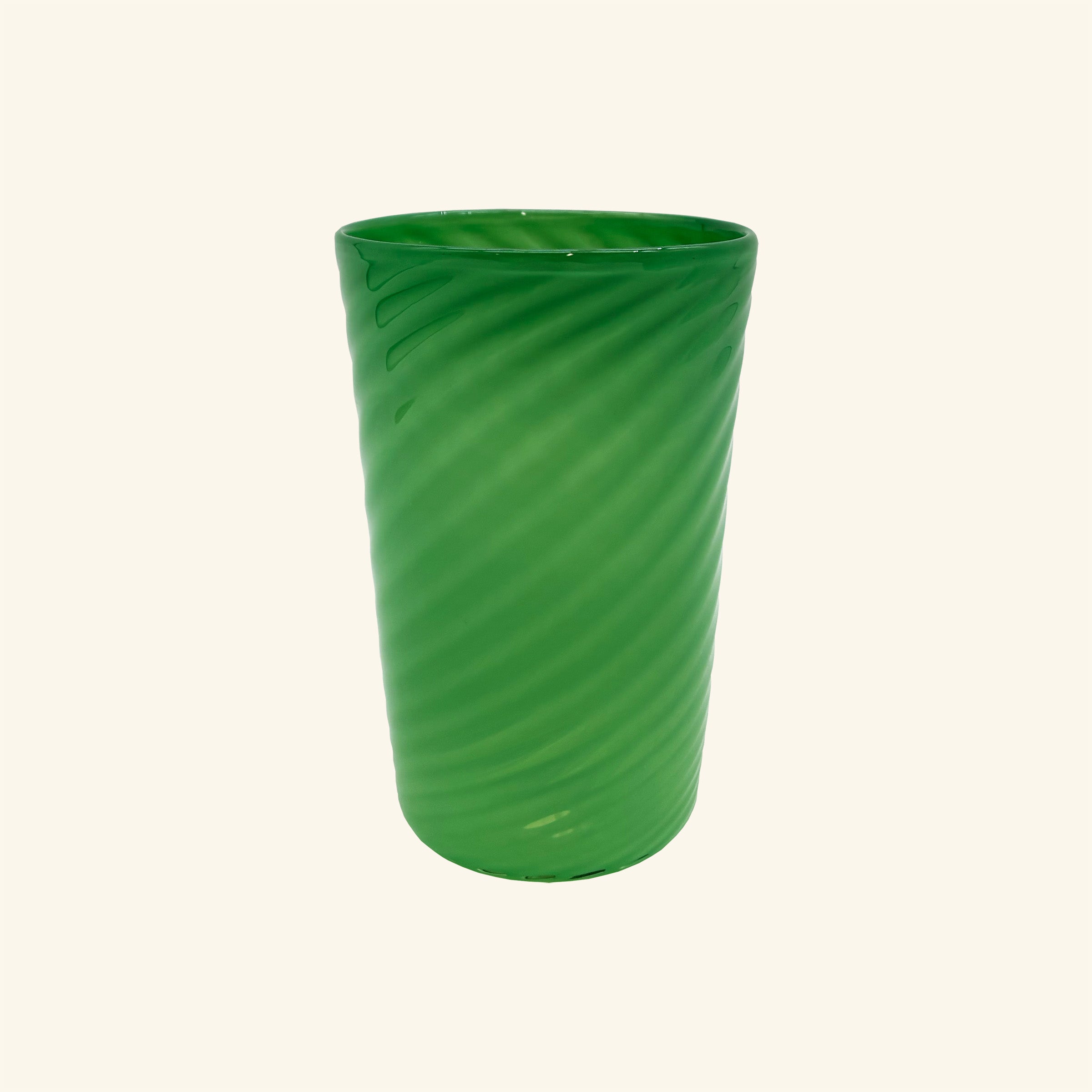 Twisted Glass Tumbler