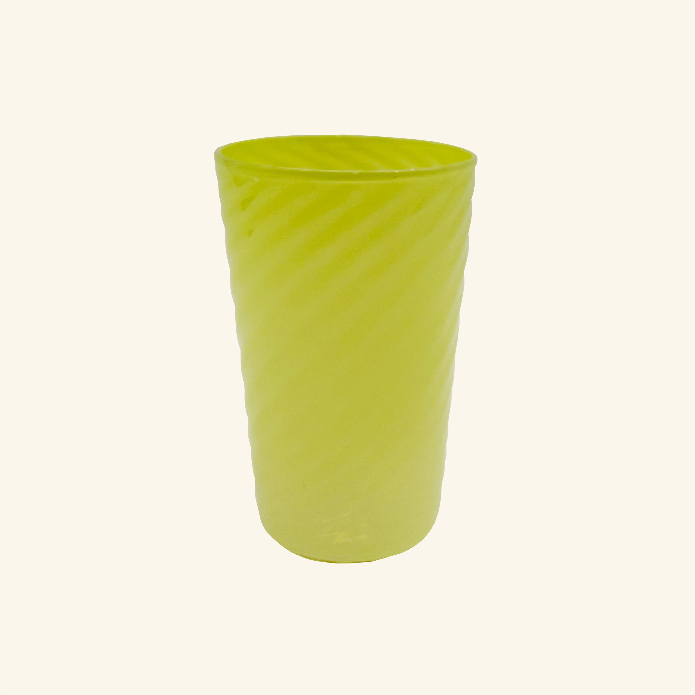 Twisted Glass Tumbler