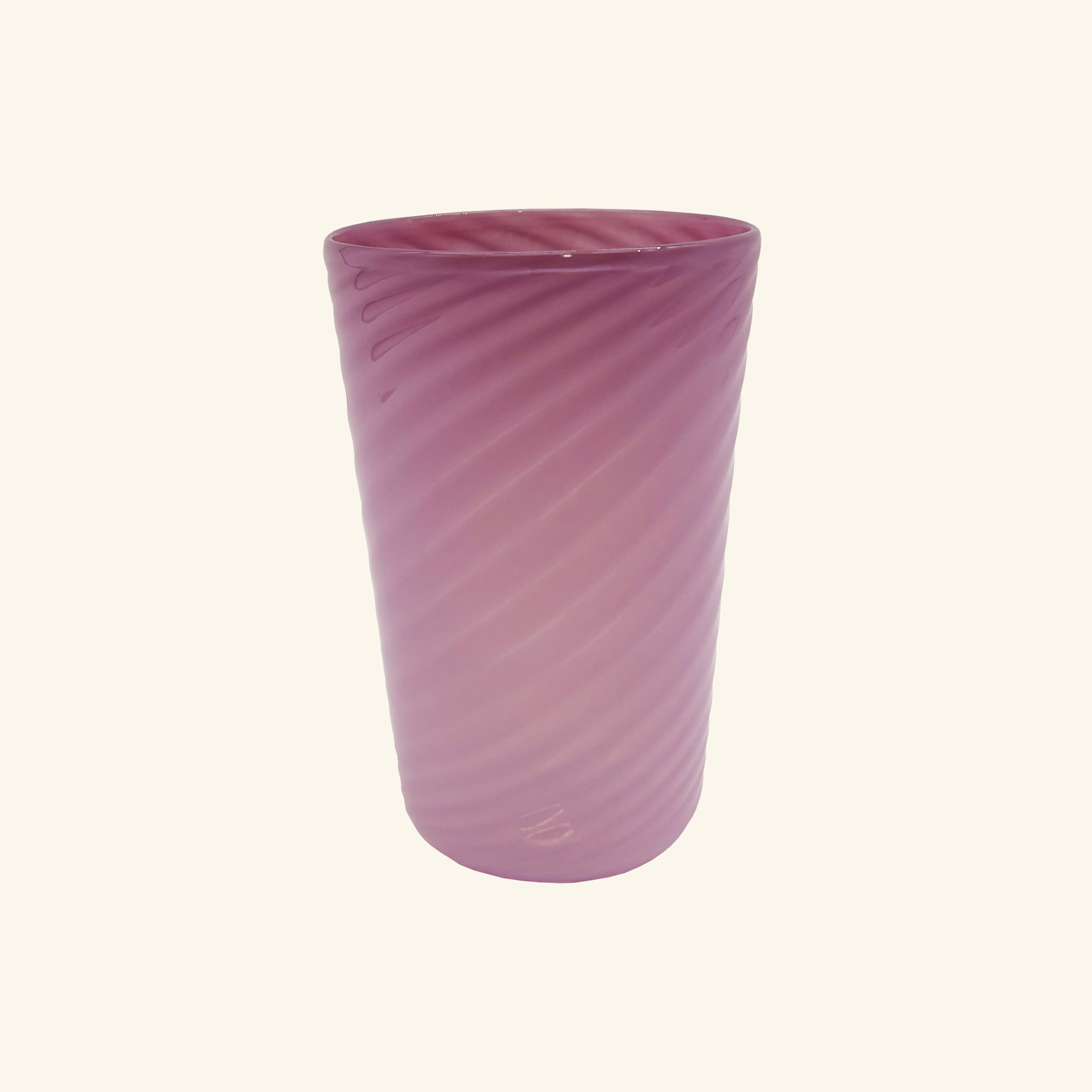 Twisted Glass Tumbler