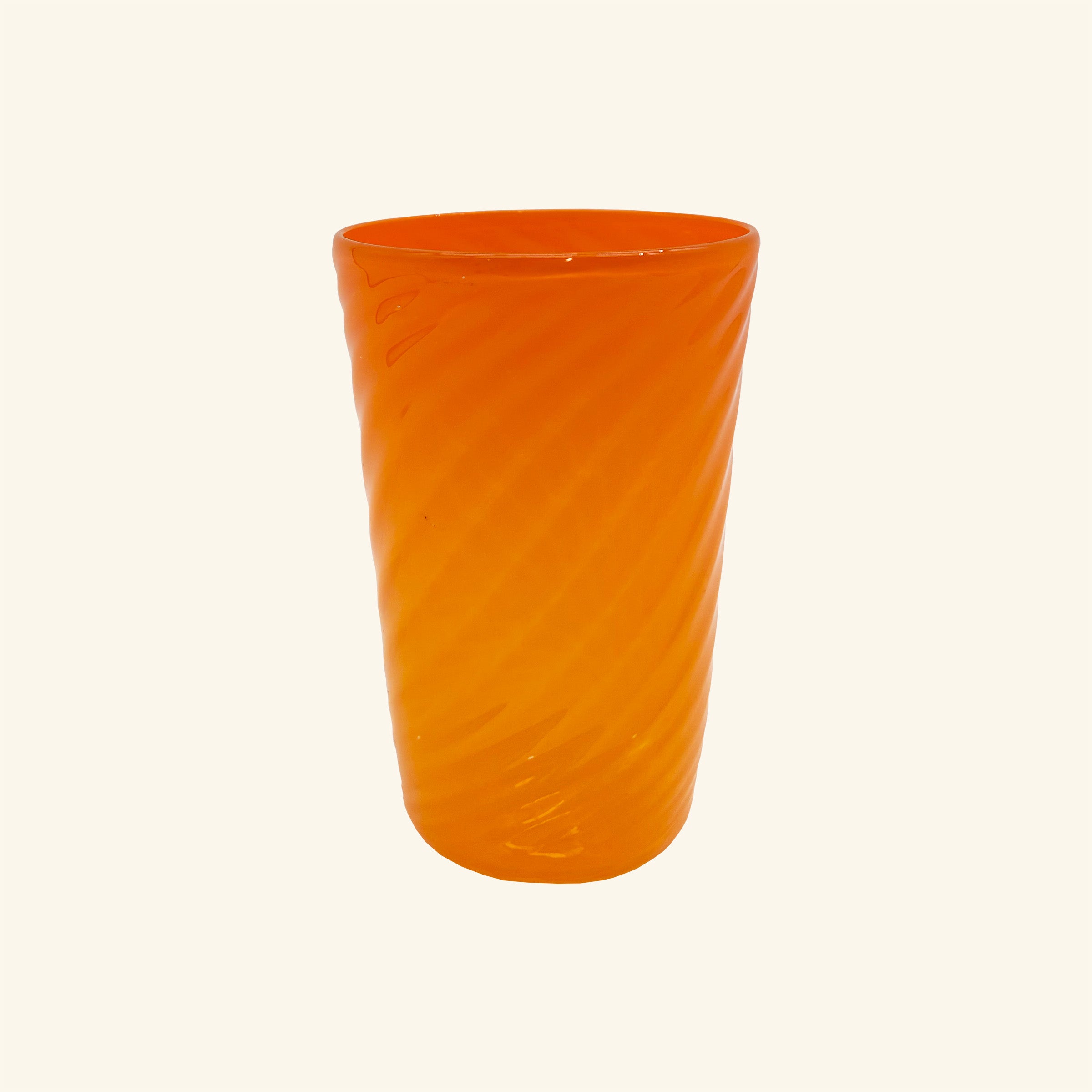 Twisted Glass Tumbler
