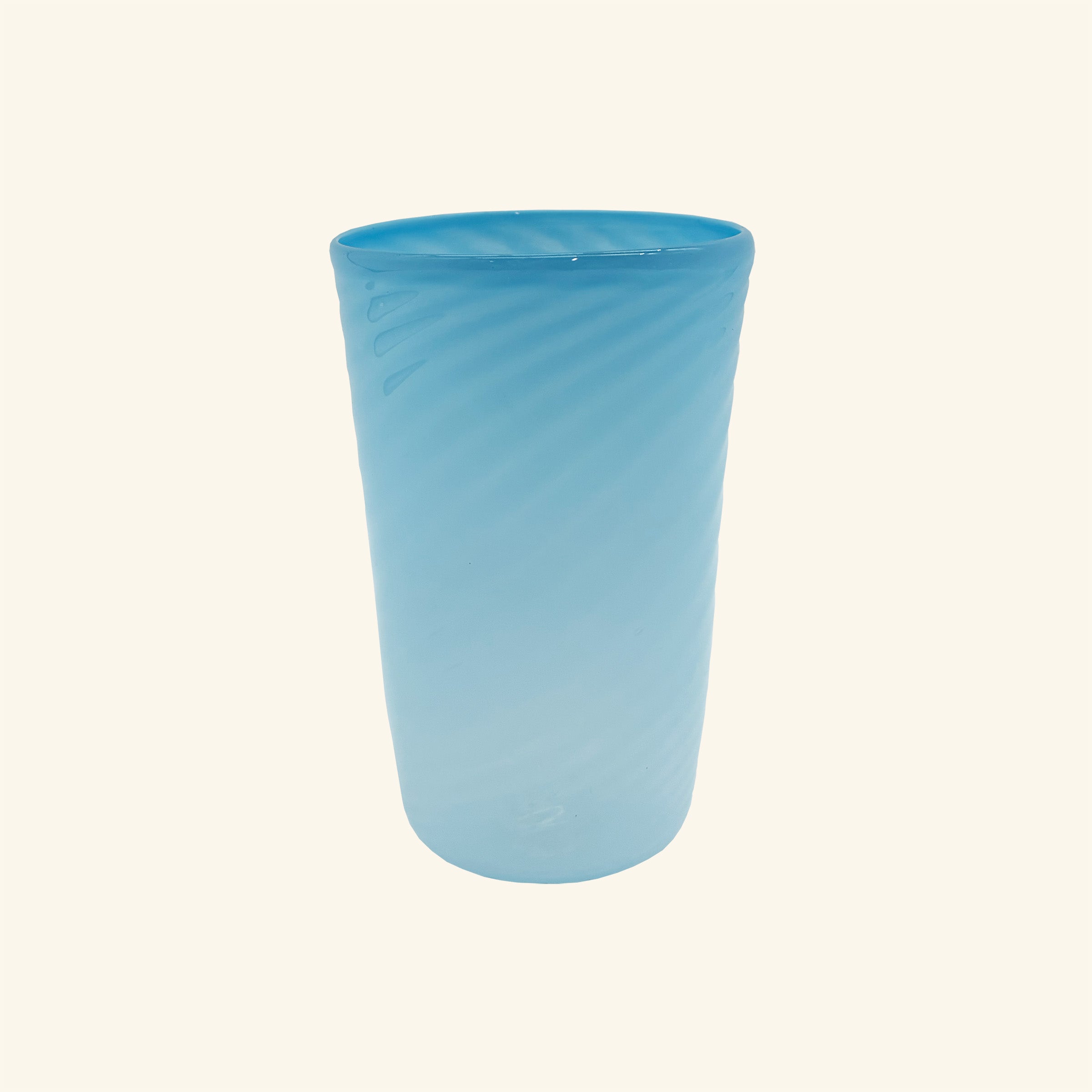 Twisted Glass Tumbler