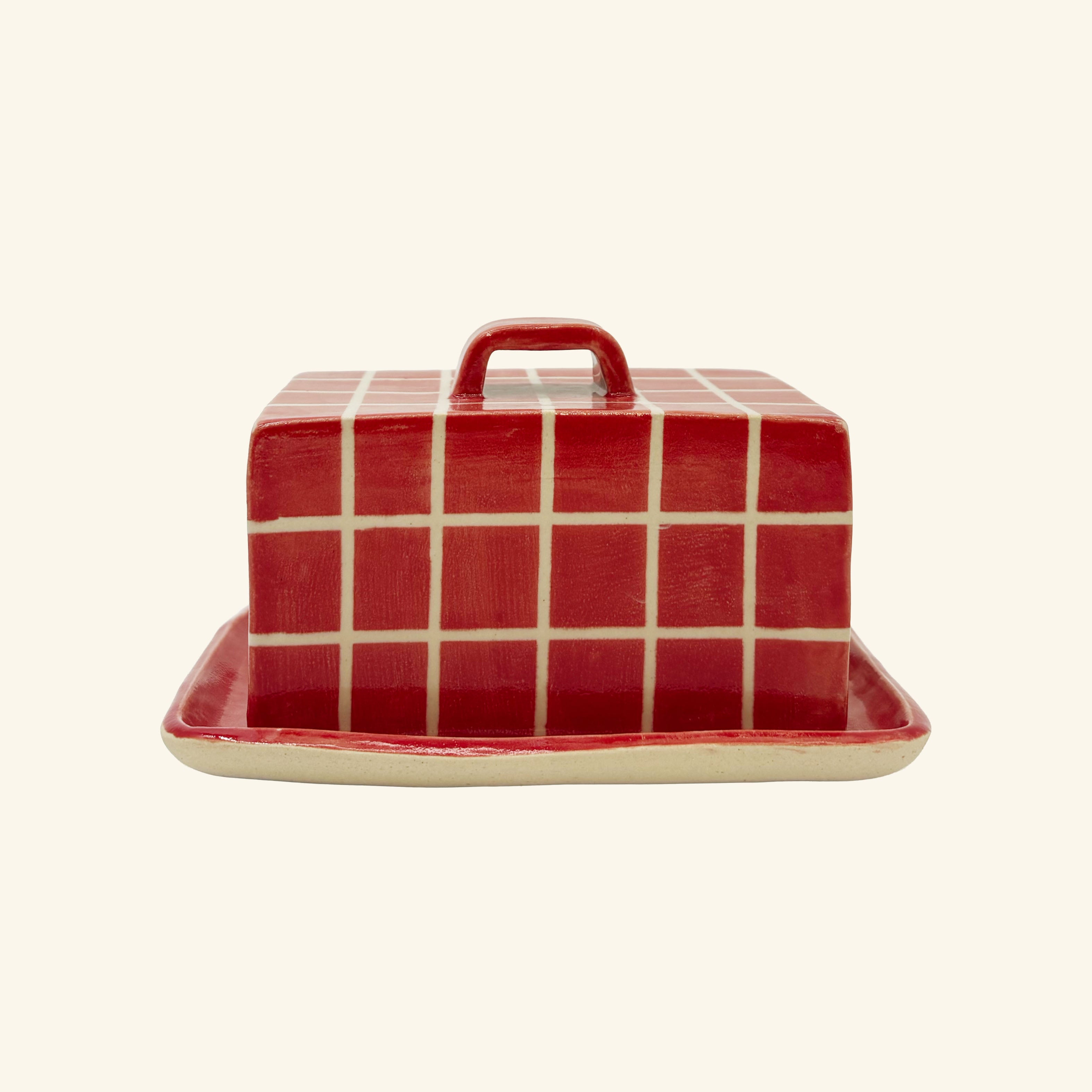 Grid Butter Dish