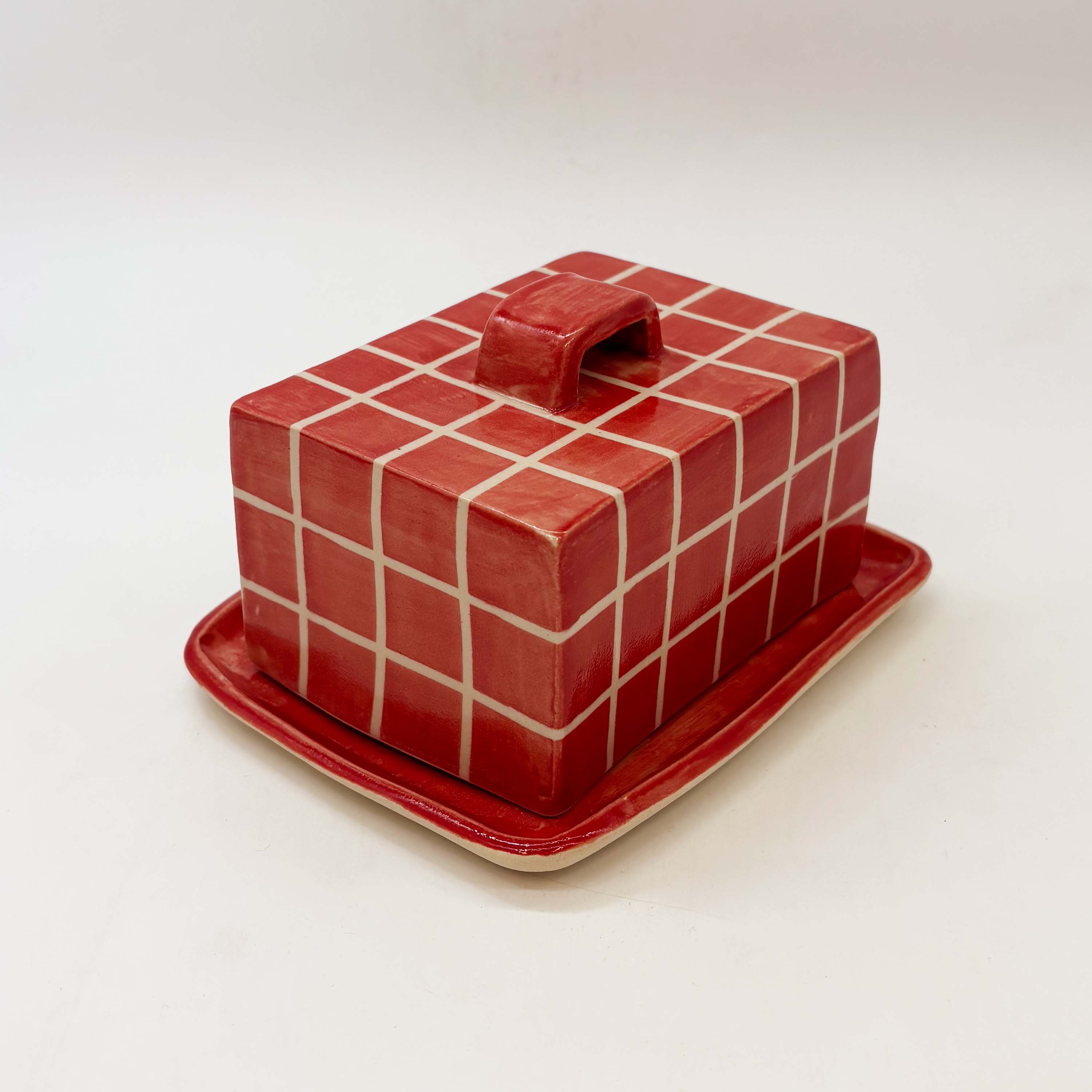 Grid Butter Dish