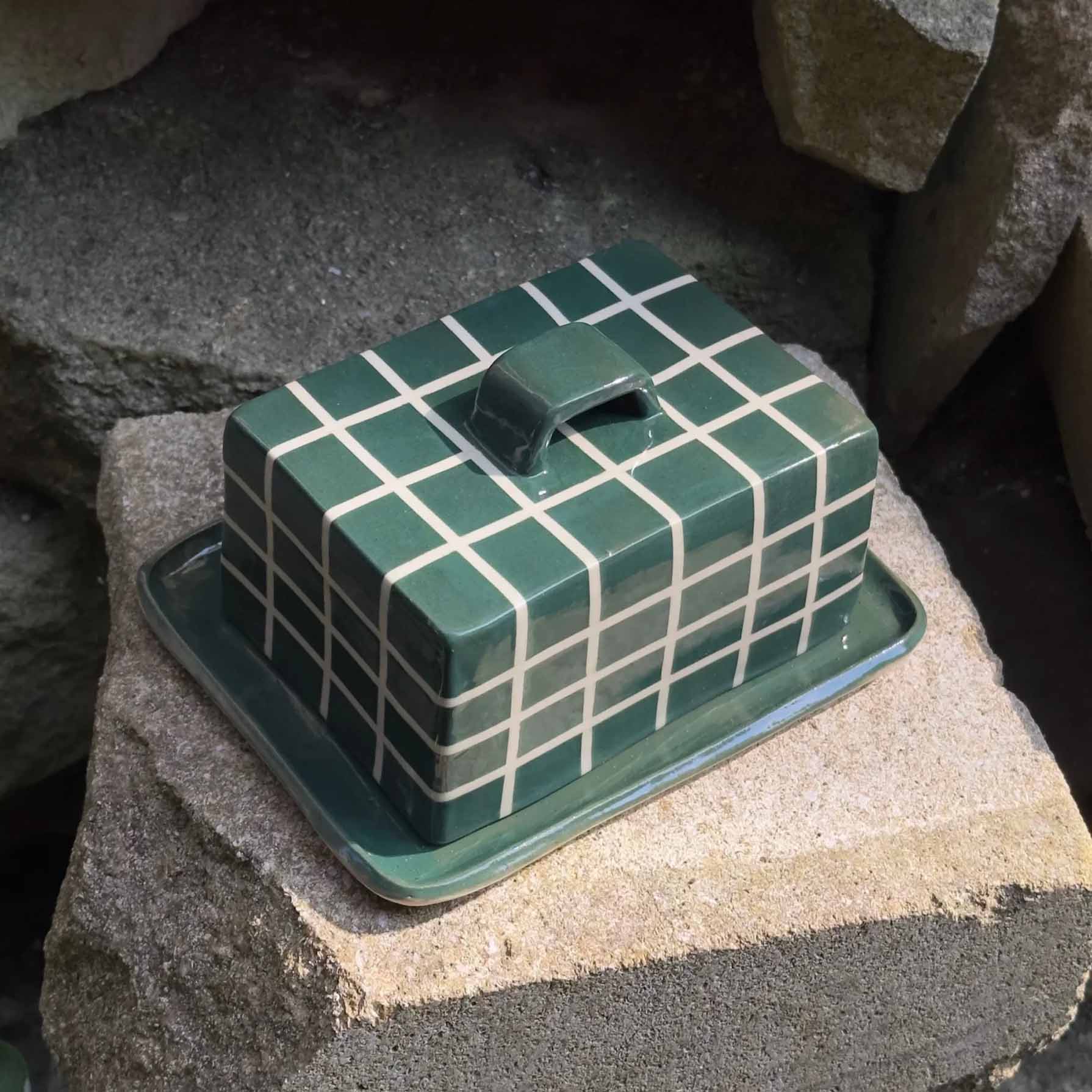 Grid Butter Dish